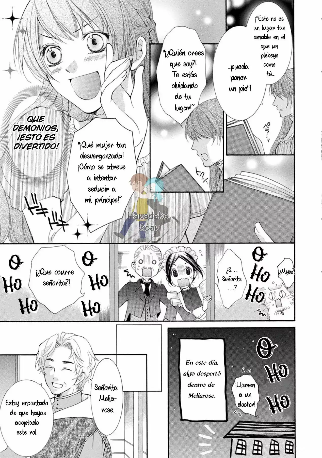Página 19 — Capítulo 1 de Akuyaku Reijou ni Erabareta nara, Yuuga ni Enjite Misemashou!
