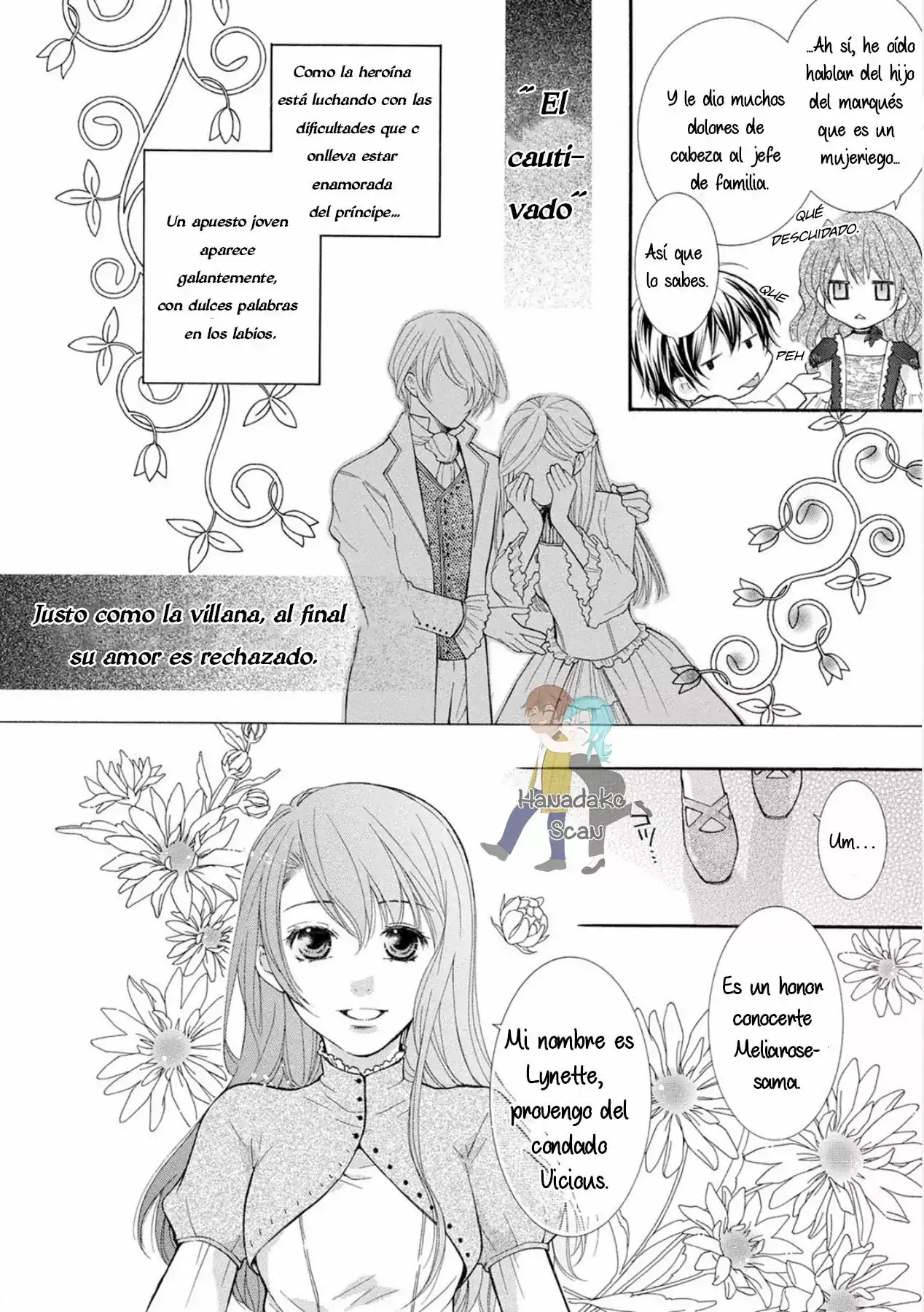 Página 22 — Capítulo 1 de Akuyaku Reijou ni Erabareta nara, Yuuga ni Enjite Misemashou!