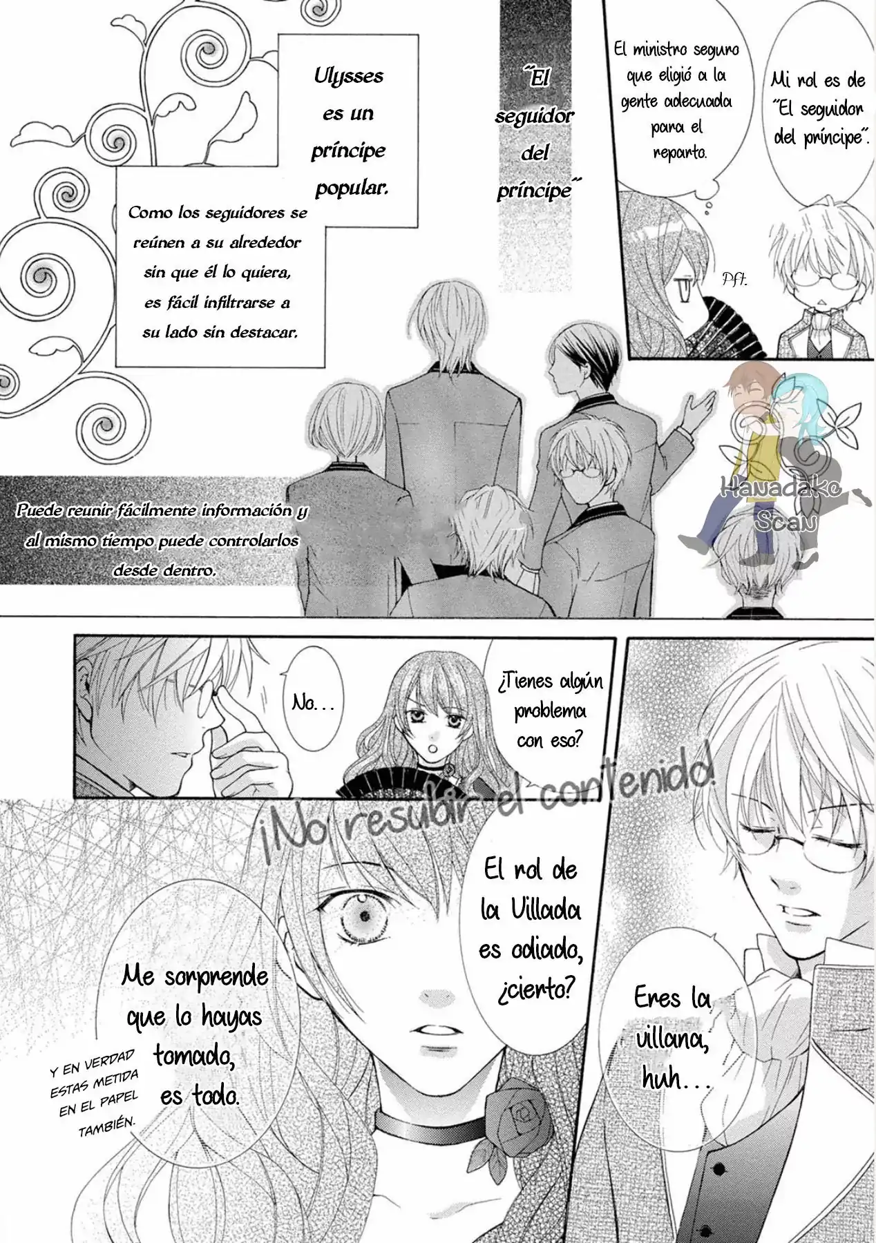 Página 24 — Capítulo 1 de Akuyaku Reijou ni Erabareta nara, Yuuga ni Enjite Misemashou!