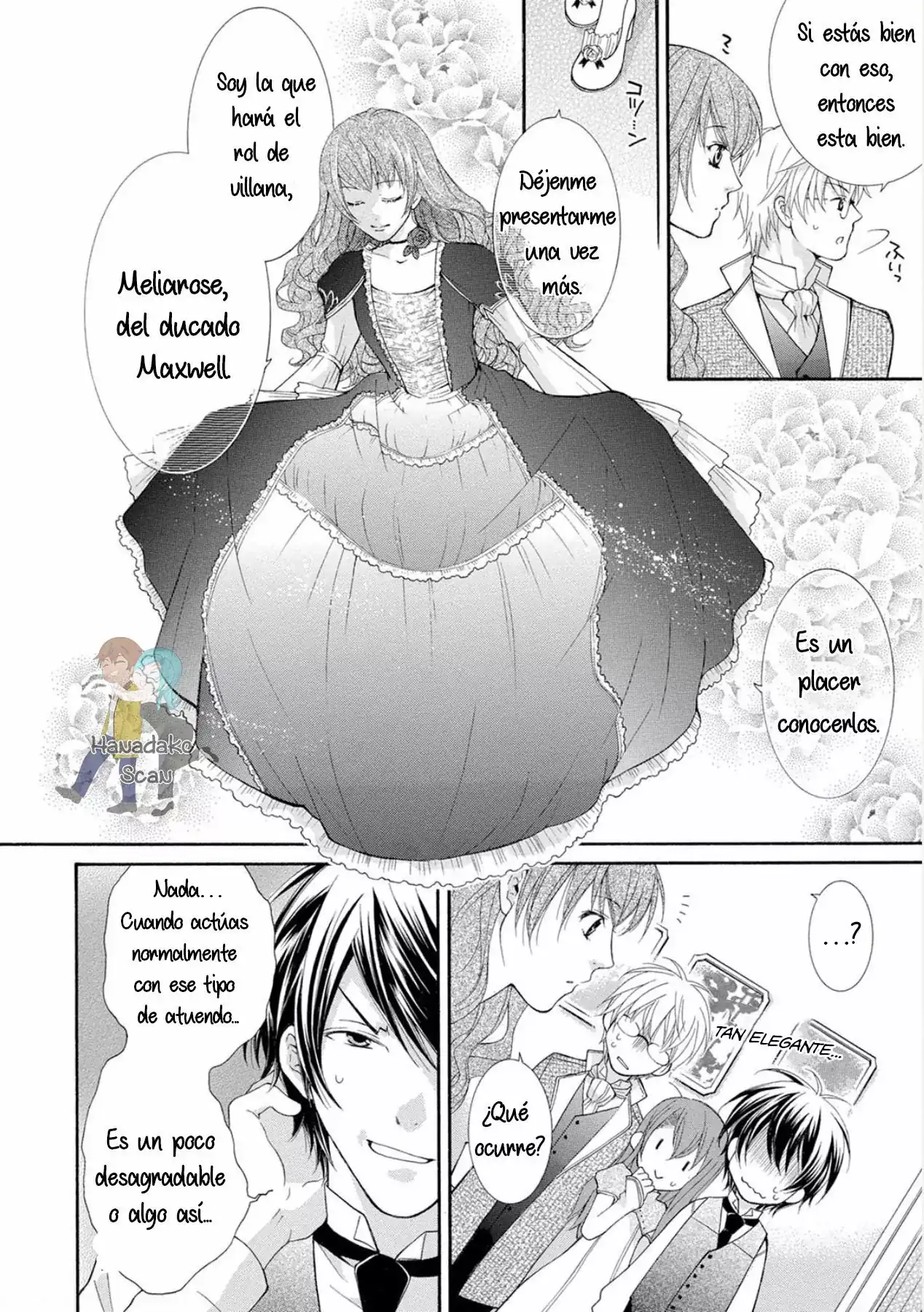 Página 26 — Capítulo 1 de Akuyaku Reijou ni Erabareta nara, Yuuga ni Enjite Misemashou!