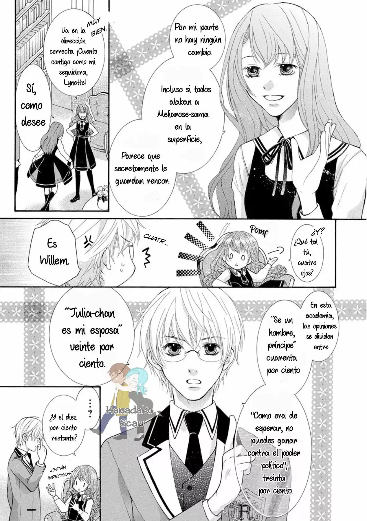 Página 31 — Capítulo 1 de Akuyaku Reijou ni Erabareta nara, Yuuga ni Enjite Misemashou!