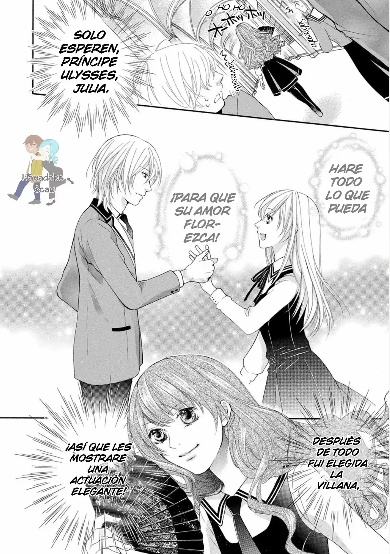 Página 34 — Capítulo 1 de Akuyaku Reijou ni Erabareta nara, Yuuga ni Enjite Misemashou!