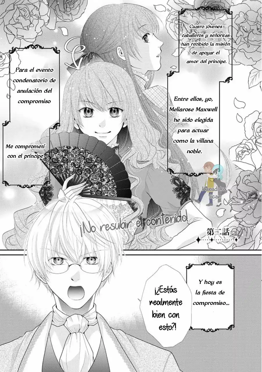 Página 3 — Capítulo 2 de Akuyaku Reijou ni Erabareta nara, Yuuga ni Enjite Misemashou!