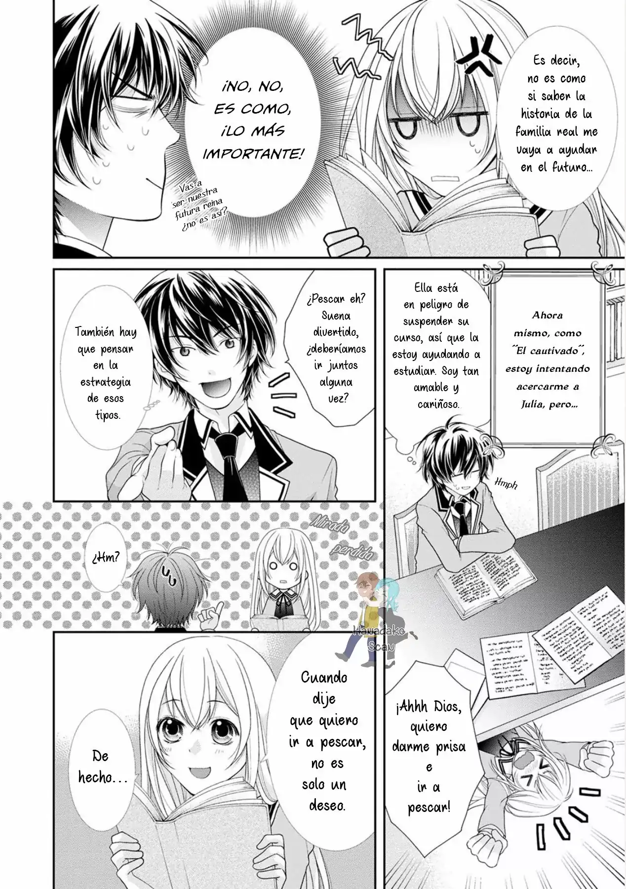 Página 4 — Capítulo 3 de Akuyaku Reijou ni Erabareta nara, Yuuga ni Enjite Misemashou!