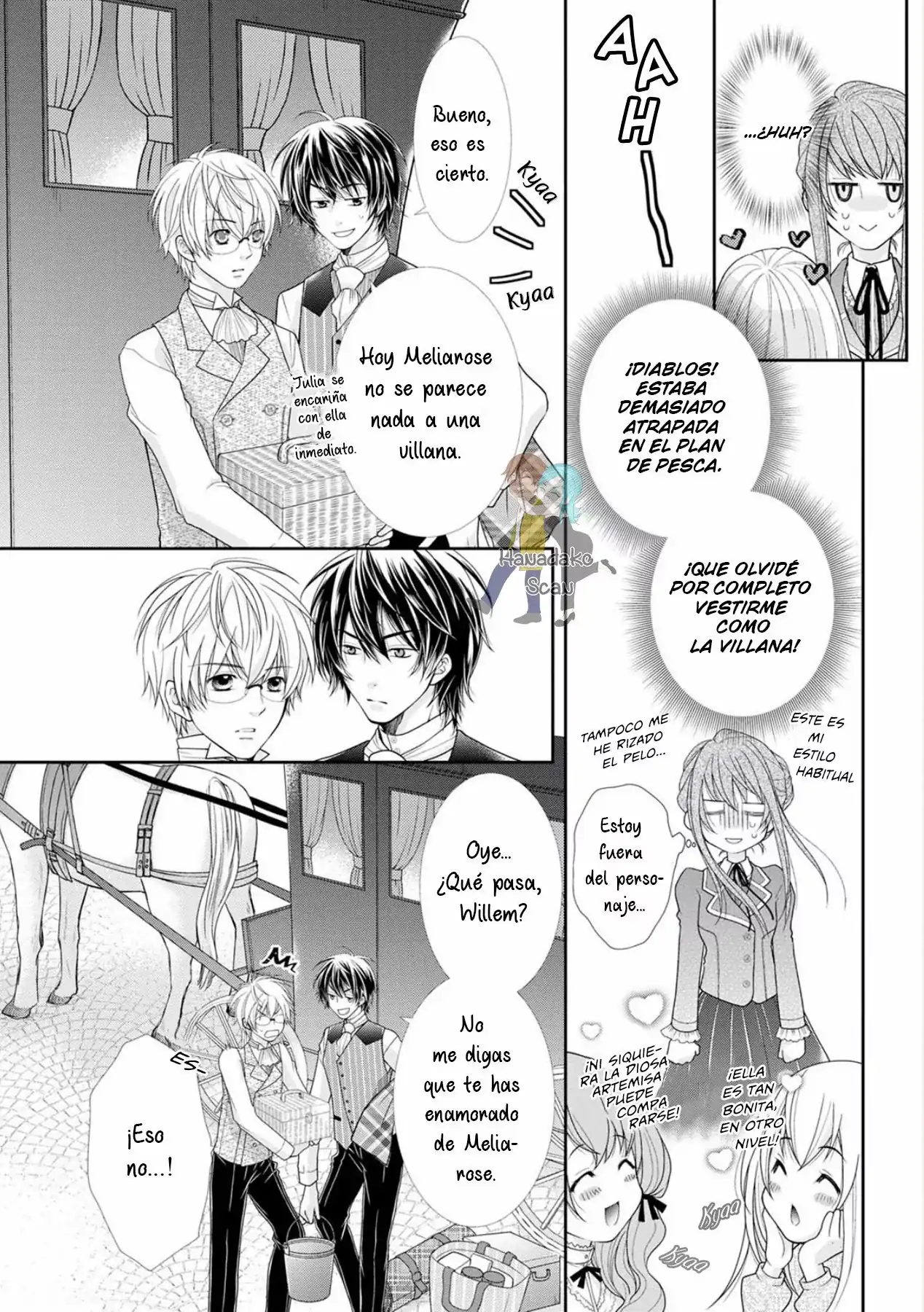 Página 10 — Capítulo 3 de Akuyaku Reijou ni Erabareta nara, Yuuga ni Enjite Misemashou!