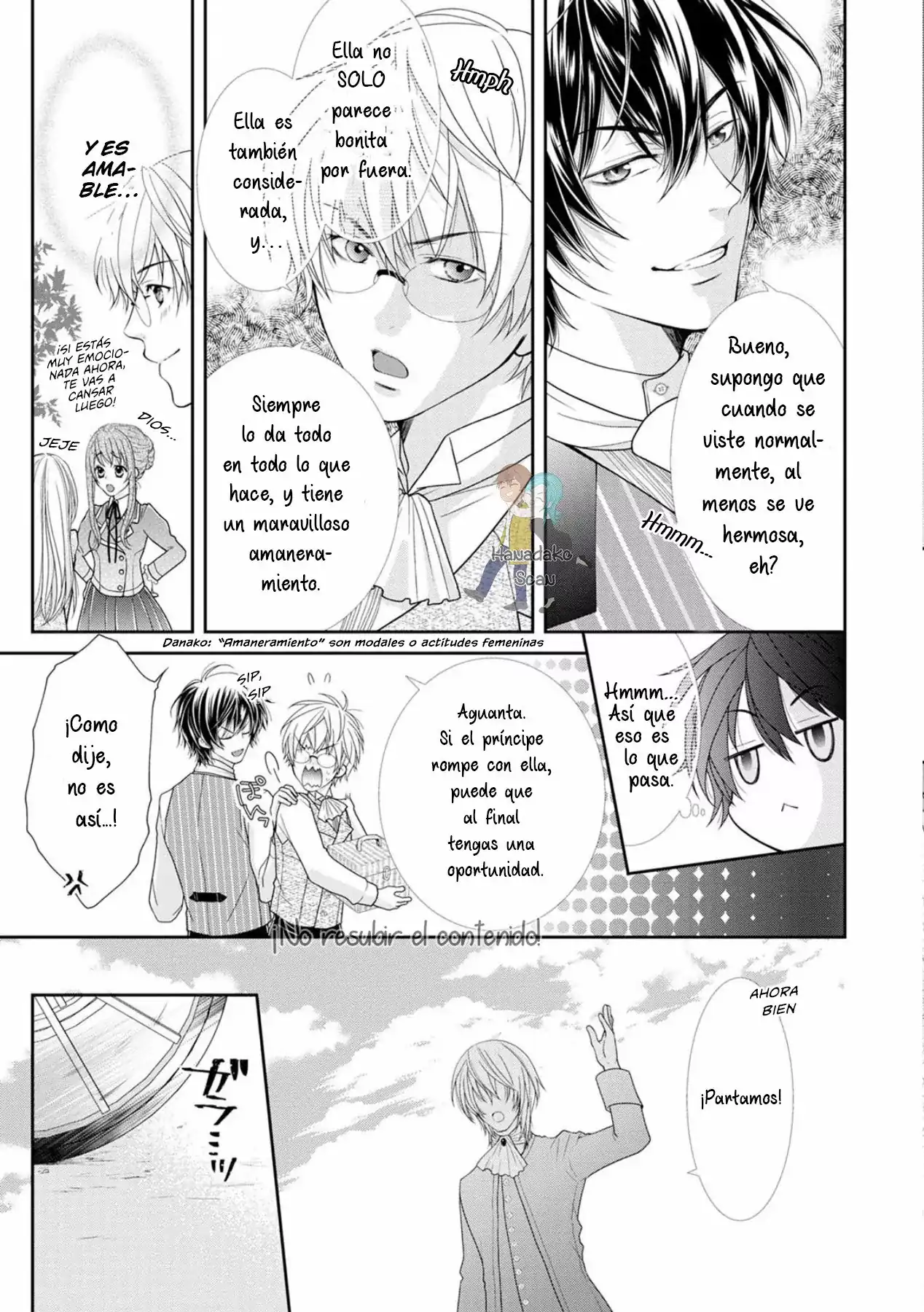 Página 11 — Capítulo 3 de Akuyaku Reijou ni Erabareta nara, Yuuga ni Enjite Misemashou!