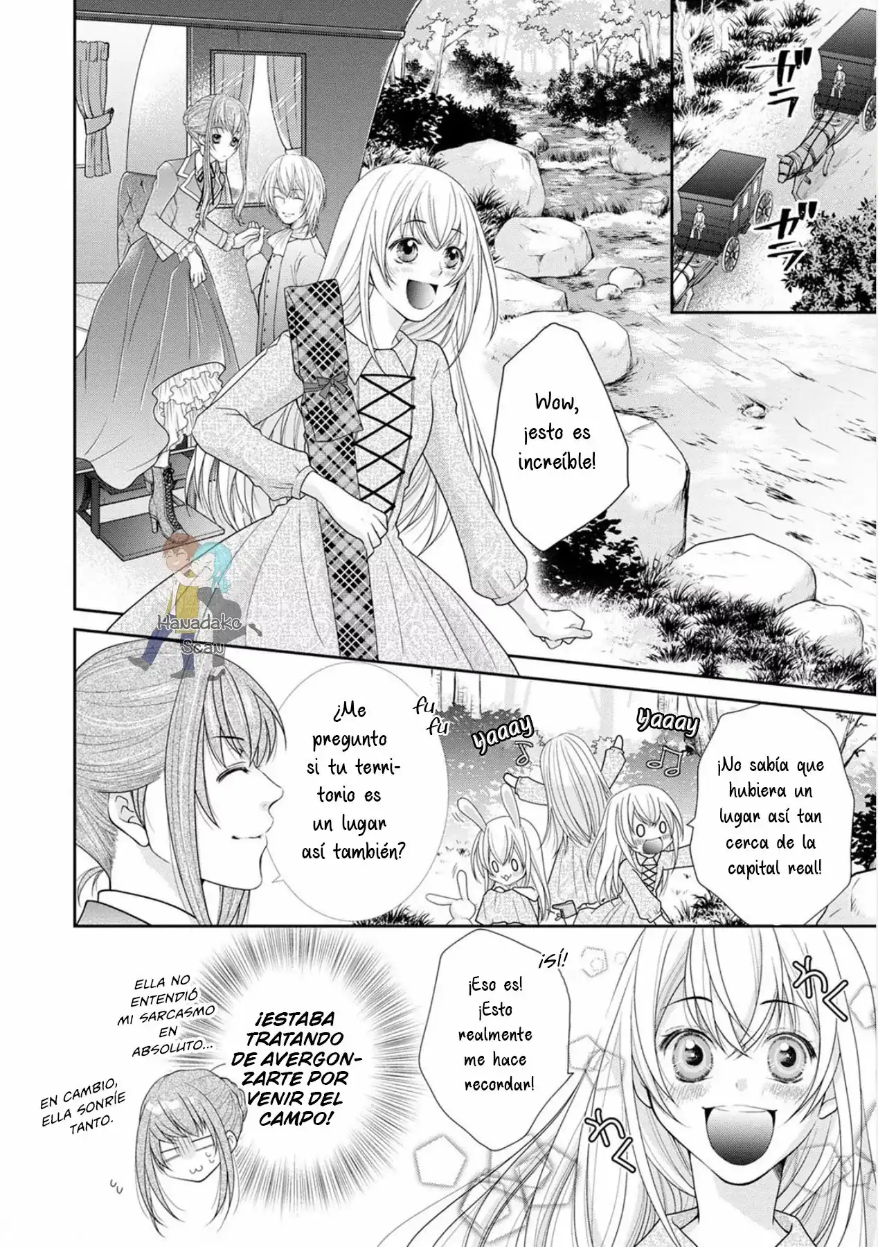 Página 12 — Capítulo 3 de Akuyaku Reijou ni Erabareta nara, Yuuga ni Enjite Misemashou!