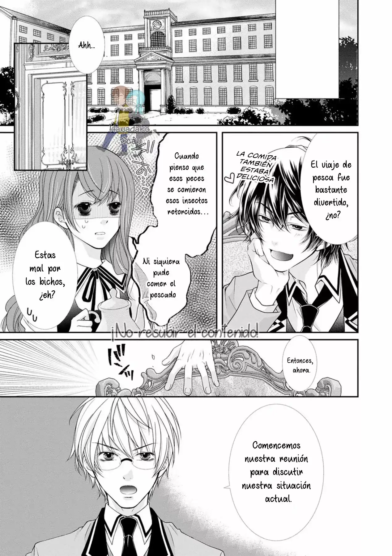 Página 23 — Capítulo 3 de Akuyaku Reijou ni Erabareta nara, Yuuga ni Enjite Misemashou!