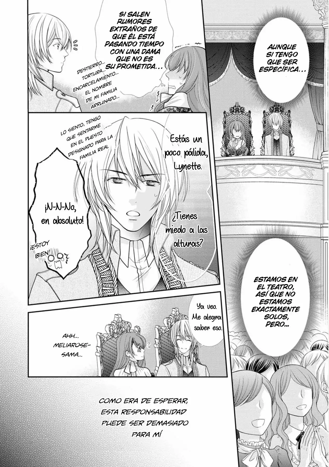 Página 3 — Capítulo 4 de Akuyaku Reijou ni Erabareta nara, Yuuga ni Enjite Misemashou!
