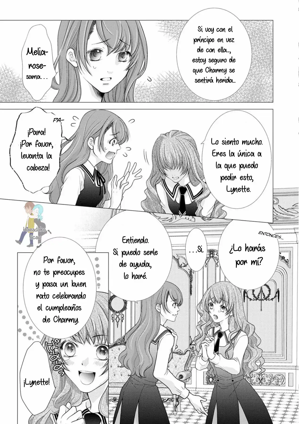 Página 6 — Capítulo 4 de Akuyaku Reijou ni Erabareta nara, Yuuga ni Enjite Misemashou!