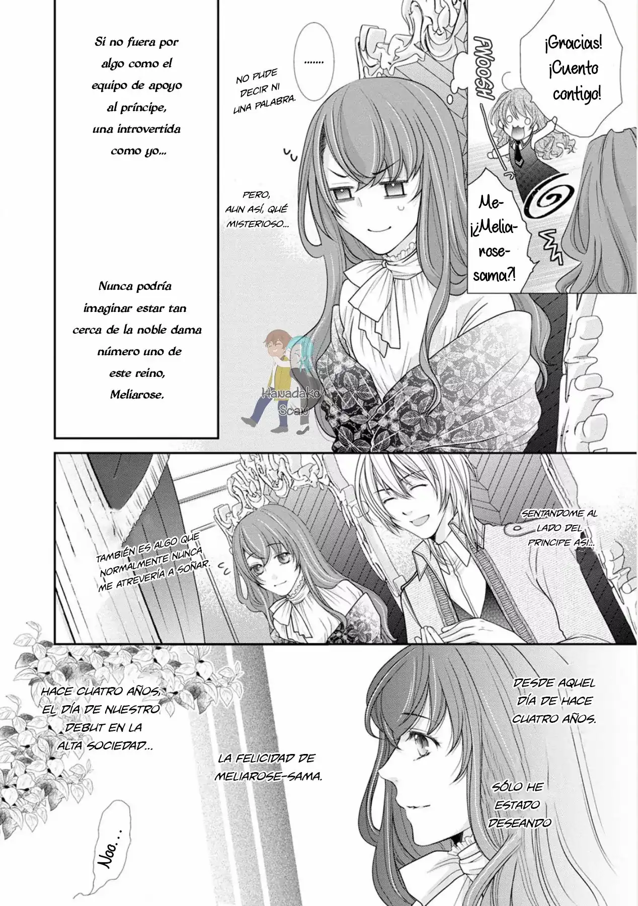 Página 7 — Capítulo 4 de Akuyaku Reijou ni Erabareta nara, Yuuga ni Enjite Misemashou!