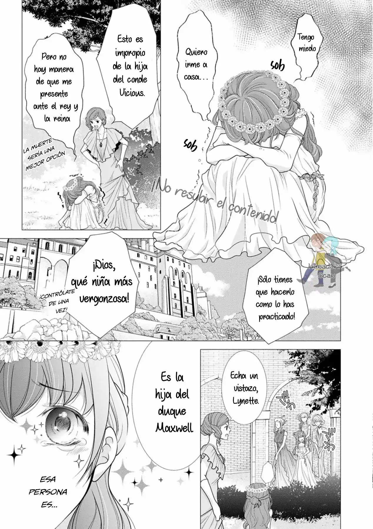 Página 8 — Capítulo 4 de Akuyaku Reijou ni Erabareta nara, Yuuga ni Enjite Misemashou!