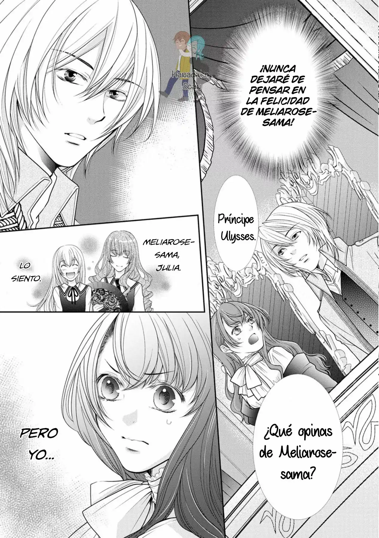 Página 14 — Capítulo 4 de Akuyaku Reijou ni Erabareta nara, Yuuga ni Enjite Misemashou!