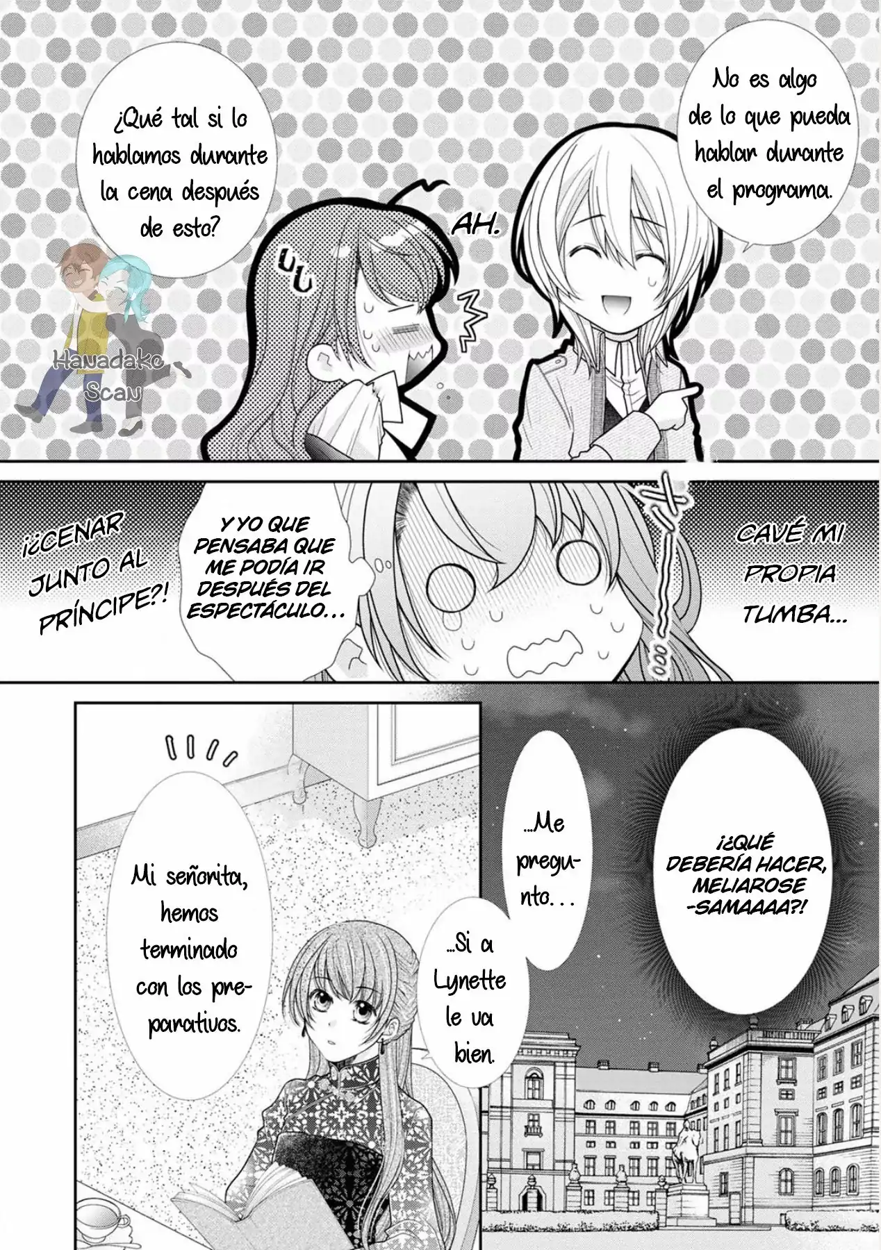 Página 15 — Capítulo 4 de Akuyaku Reijou ni Erabareta nara, Yuuga ni Enjite Misemashou!