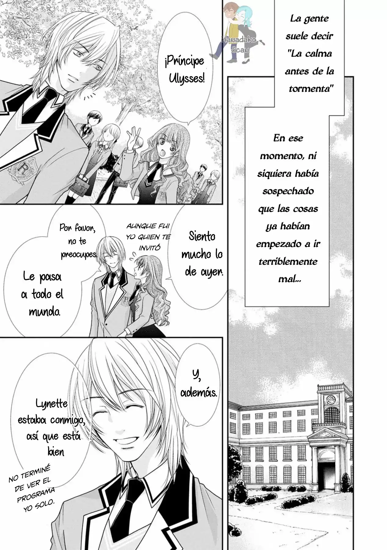 Página 20 — Capítulo 4 de Akuyaku Reijou ni Erabareta nara, Yuuga ni Enjite Misemashou!