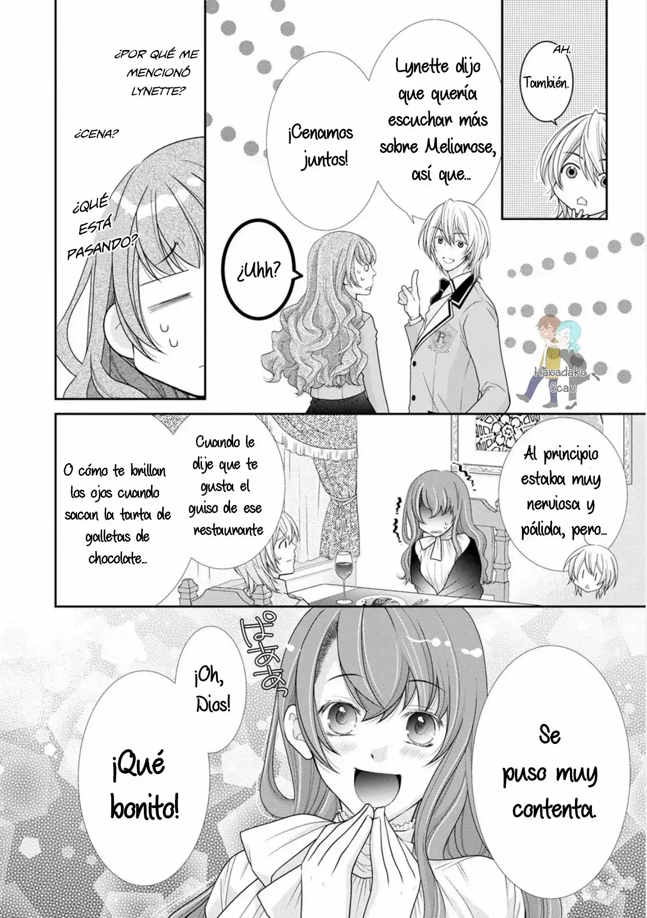 Página 21 — Capítulo 4 de Akuyaku Reijou ni Erabareta nara, Yuuga ni Enjite Misemashou!