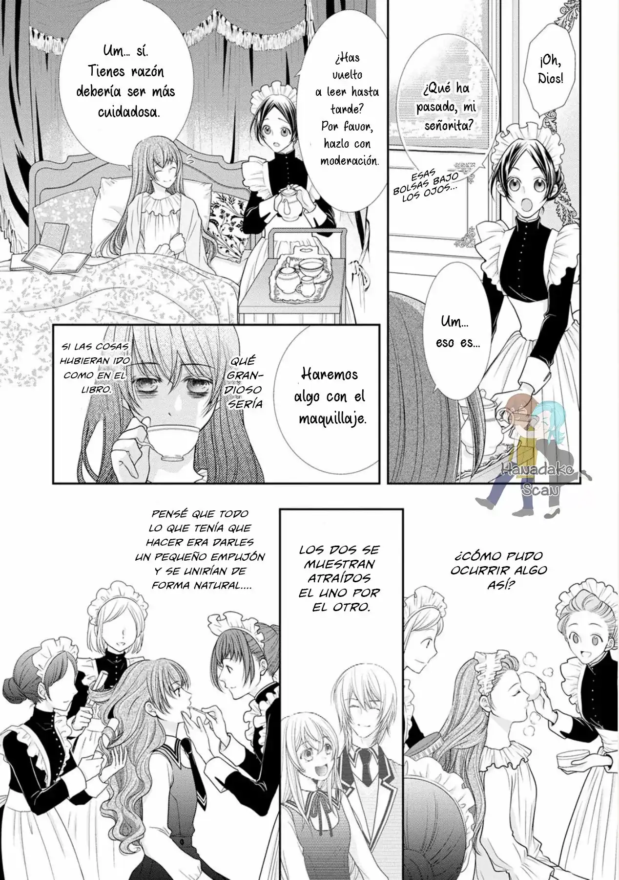 Página 3 — Capítulo 5 de Akuyaku Reijou ni Erabareta nara, Yuuga ni Enjite Misemashou!