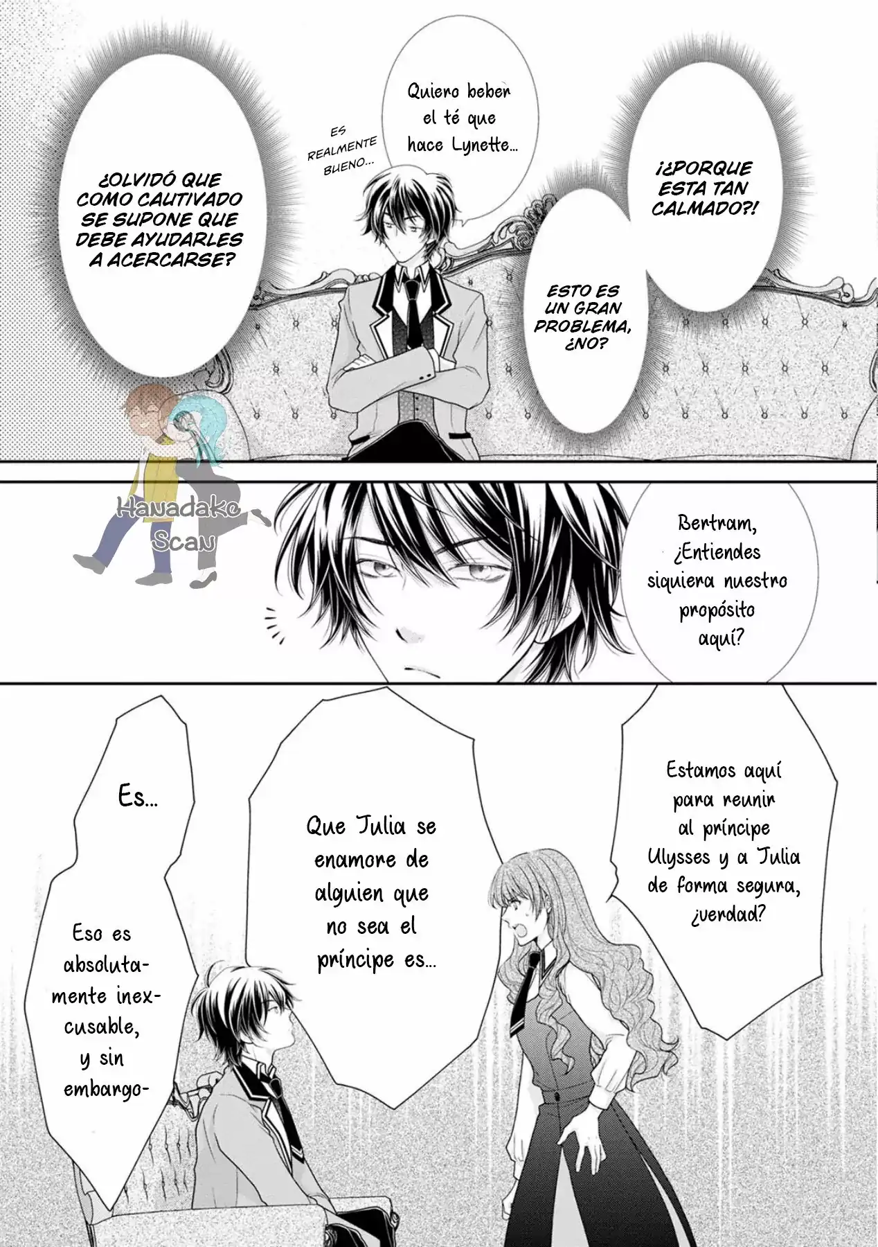 Página 12 — Capítulo 5 de Akuyaku Reijou ni Erabareta nara, Yuuga ni Enjite Misemashou!