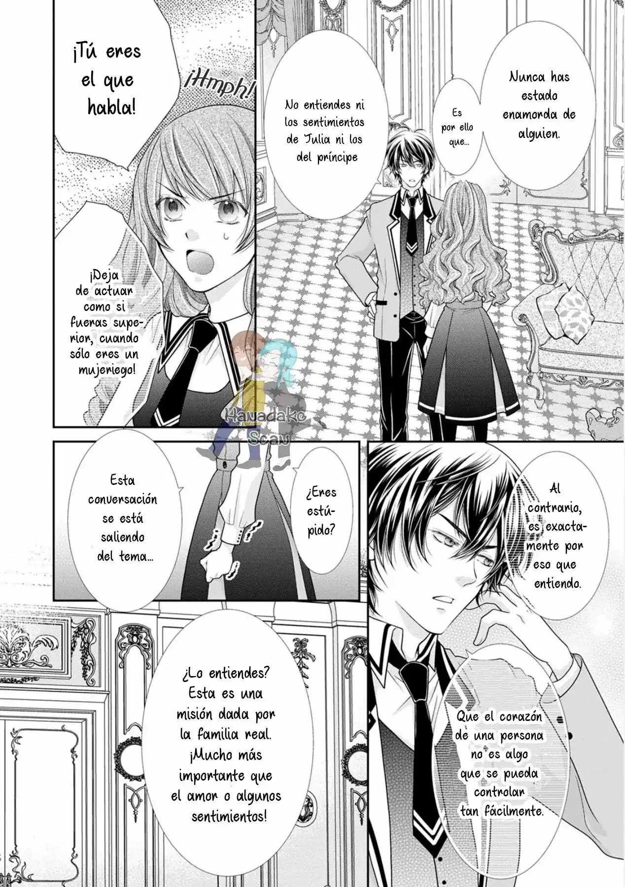 Página 17 — Capítulo 5 de Akuyaku Reijou ni Erabareta nara, Yuuga ni Enjite Misemashou!