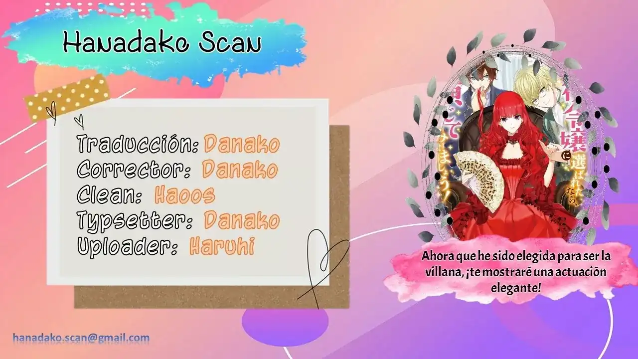 Página 1 — Capítulo 6 de Akuyaku Reijou ni Erabareta nara, Yuuga ni Enjite Misemashou!
