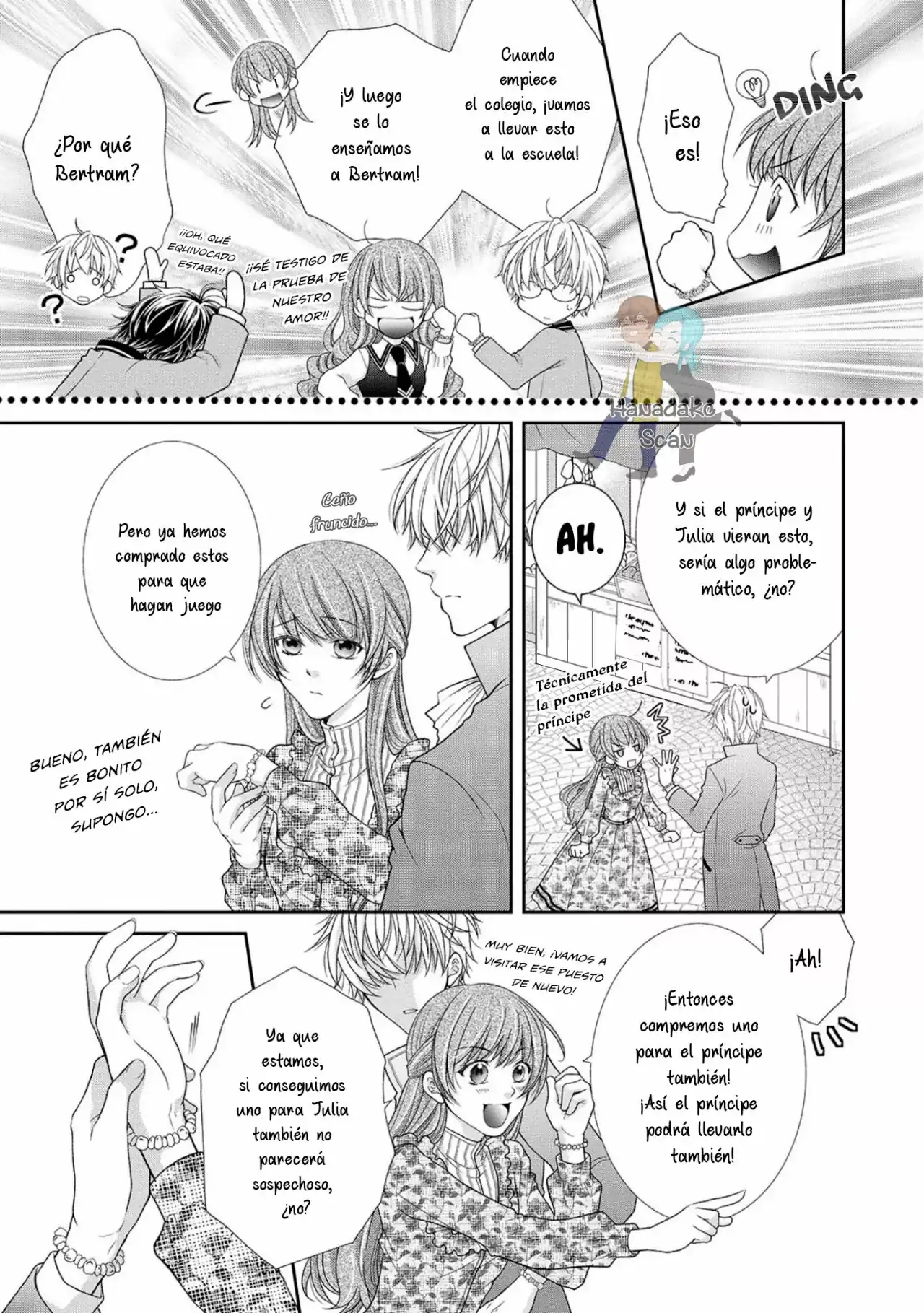 Página 14 — Capítulo 6 de Akuyaku Reijou ni Erabareta nara, Yuuga ni Enjite Misemashou!