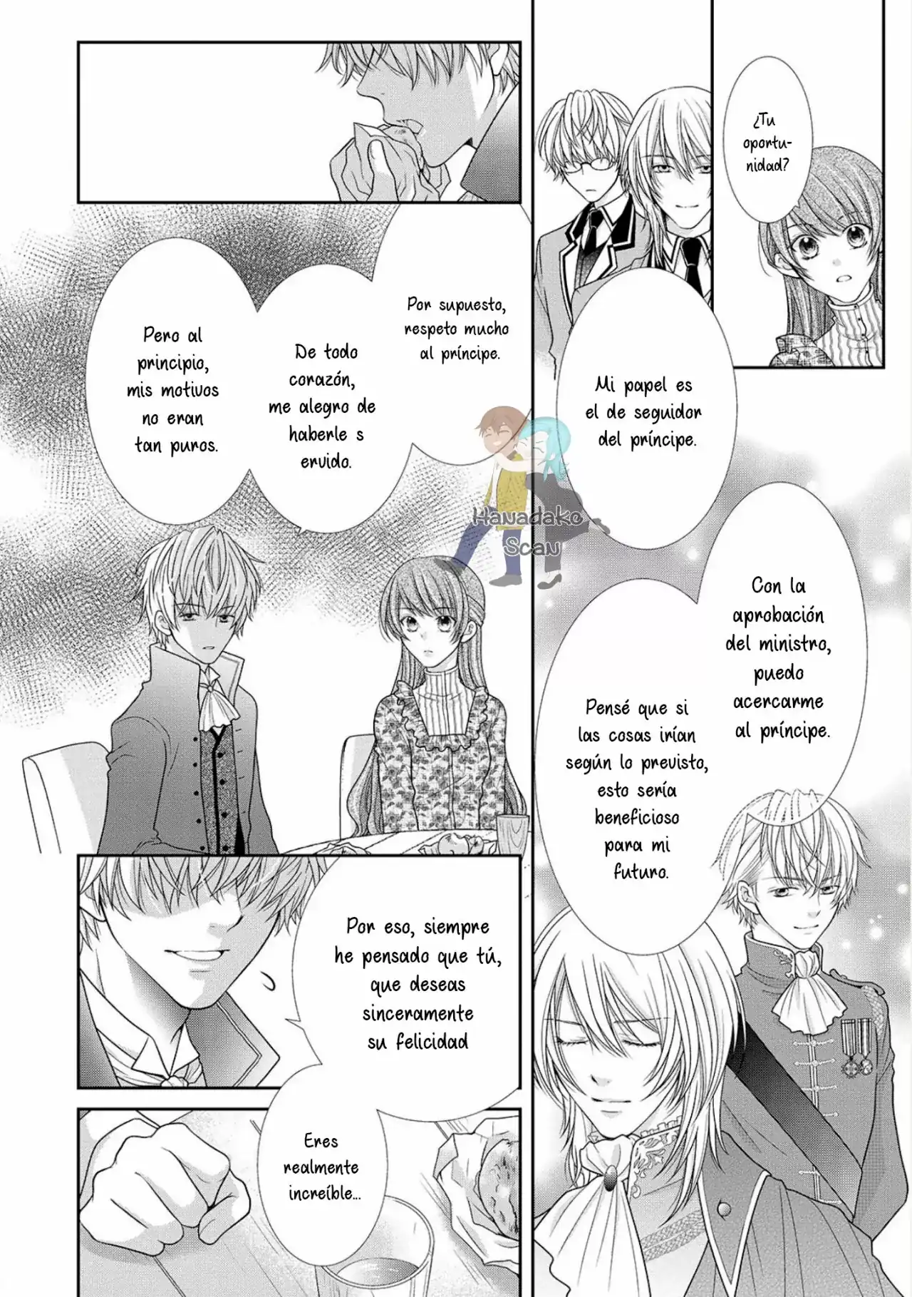 Página 23 — Capítulo 6 de Akuyaku Reijou ni Erabareta nara, Yuuga ni Enjite Misemashou!