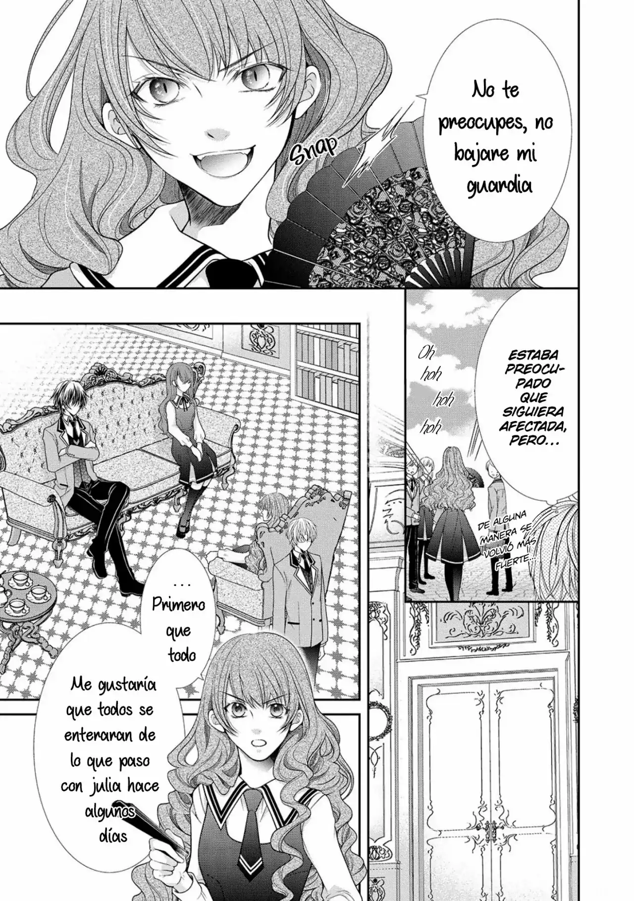 Página 18 — Capítulo 7 de Akuyaku Reijou ni Erabareta nara, Yuuga ni Enjite Misemashou!