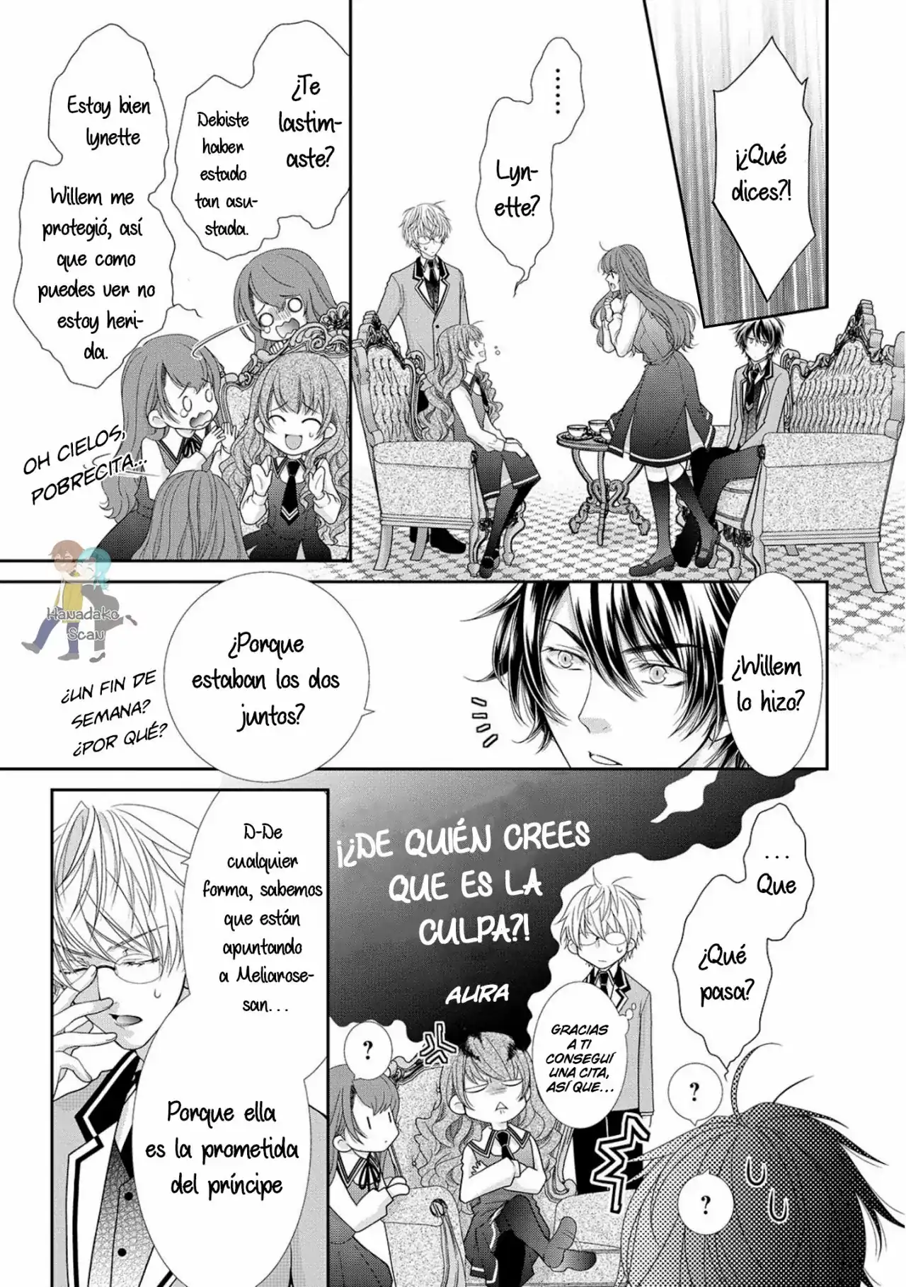 Página 20 — Capítulo 7 de Akuyaku Reijou ni Erabareta nara, Yuuga ni Enjite Misemashou!