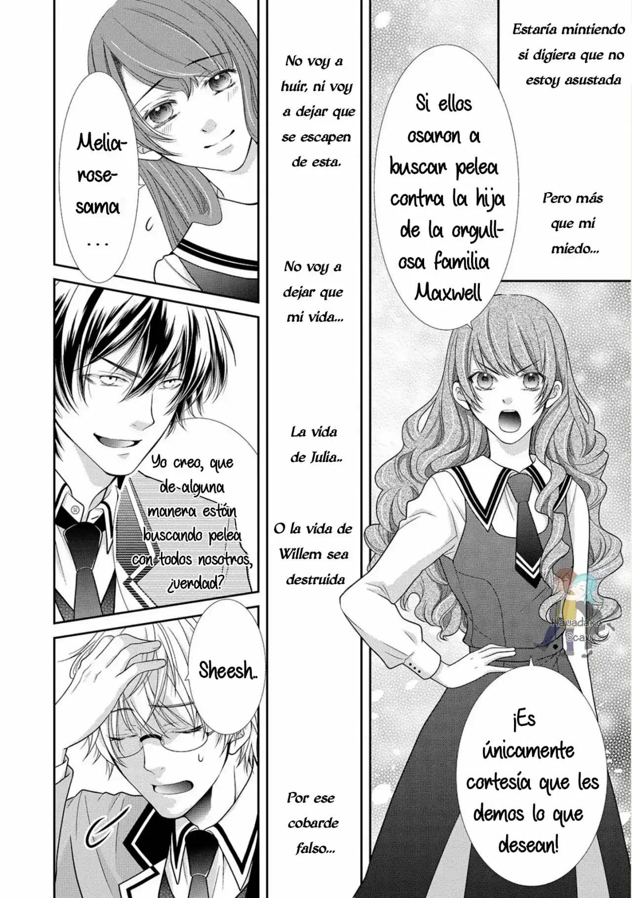 Página 27 — Capítulo 7 de Akuyaku Reijou ni Erabareta nara, Yuuga ni Enjite Misemashou!