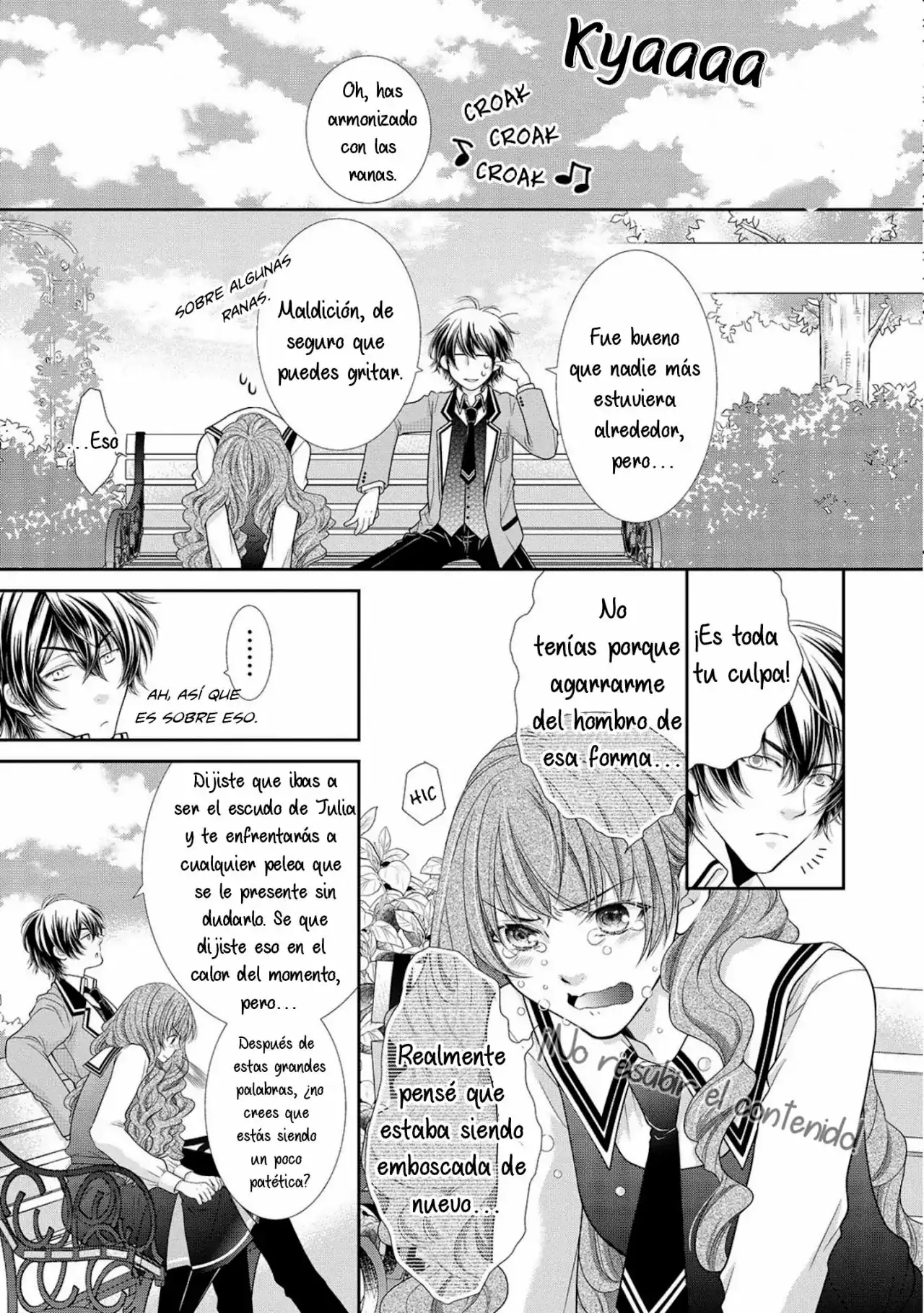 Página 4 — Capítulo 8 de Akuyaku Reijou ni Erabareta nara, Yuuga ni Enjite Misemashou!