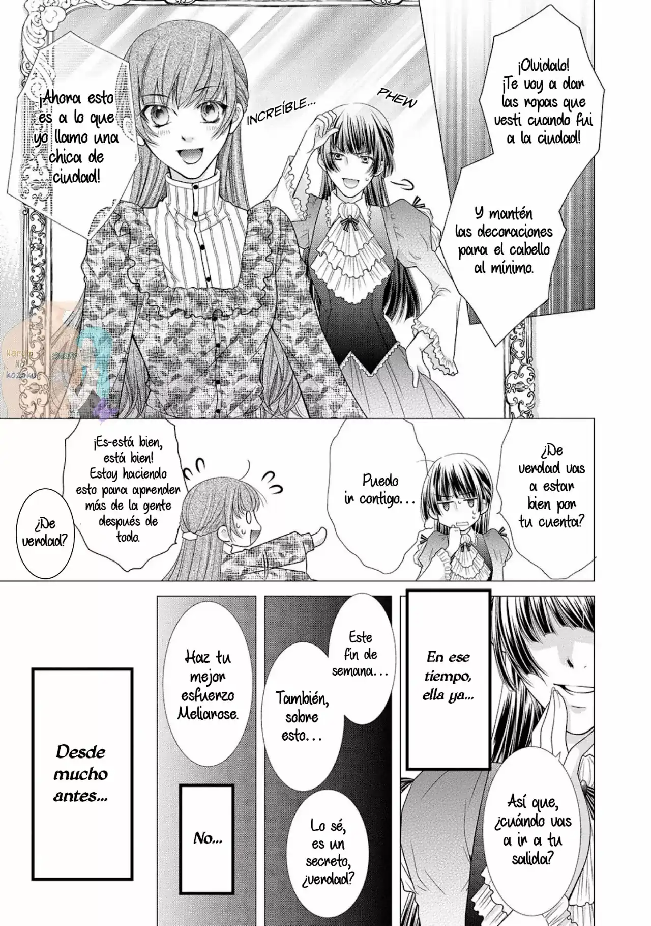 Página 18 — Capítulo 8 de Akuyaku Reijou ni Erabareta nara, Yuuga ni Enjite Misemashou!