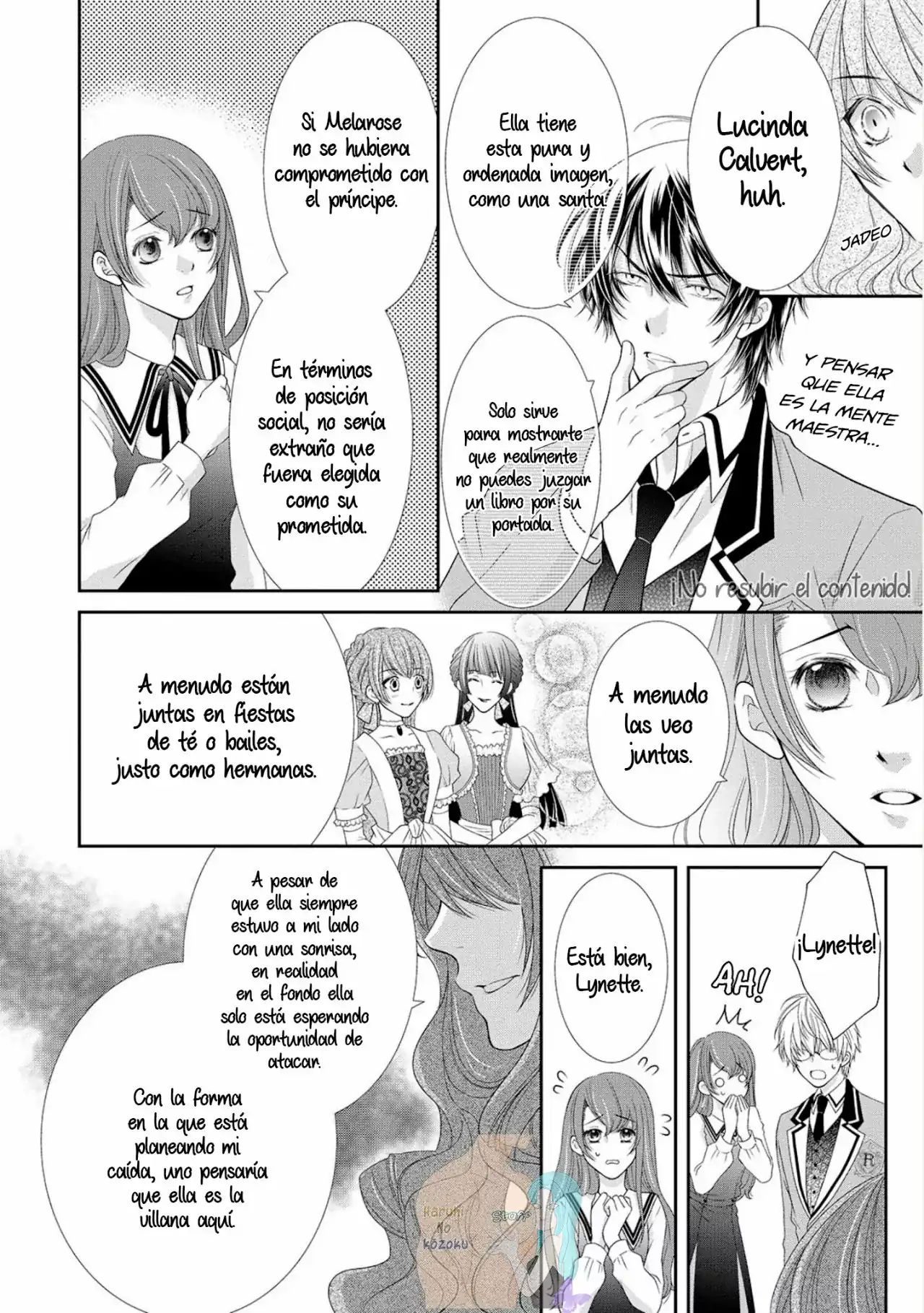 Página 19 — Capítulo 8 de Akuyaku Reijou ni Erabareta nara, Yuuga ni Enjite Misemashou!