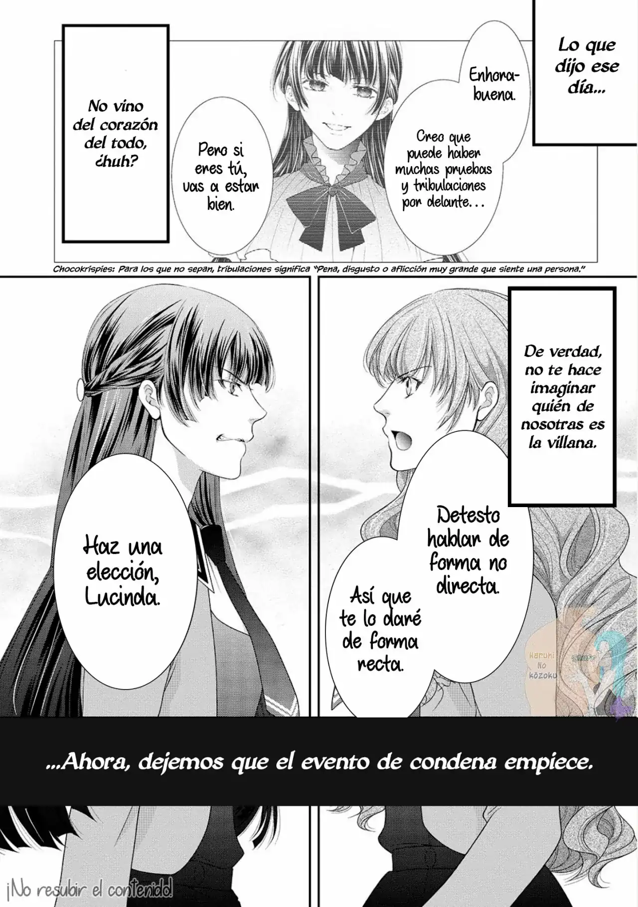 Página 31 — Capítulo 8 de Akuyaku Reijou ni Erabareta nara, Yuuga ni Enjite Misemashou!