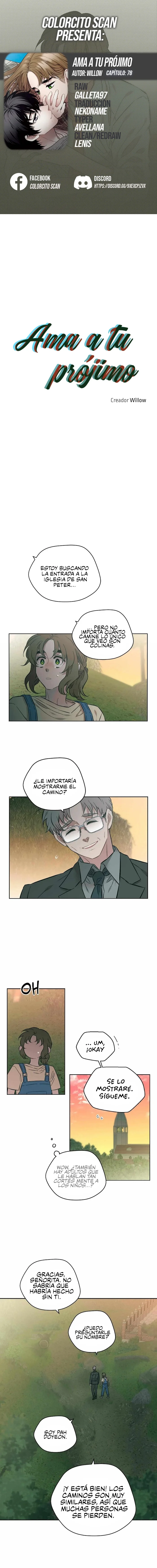 Página 1 — Ama a tu prójimo Capítulo 78