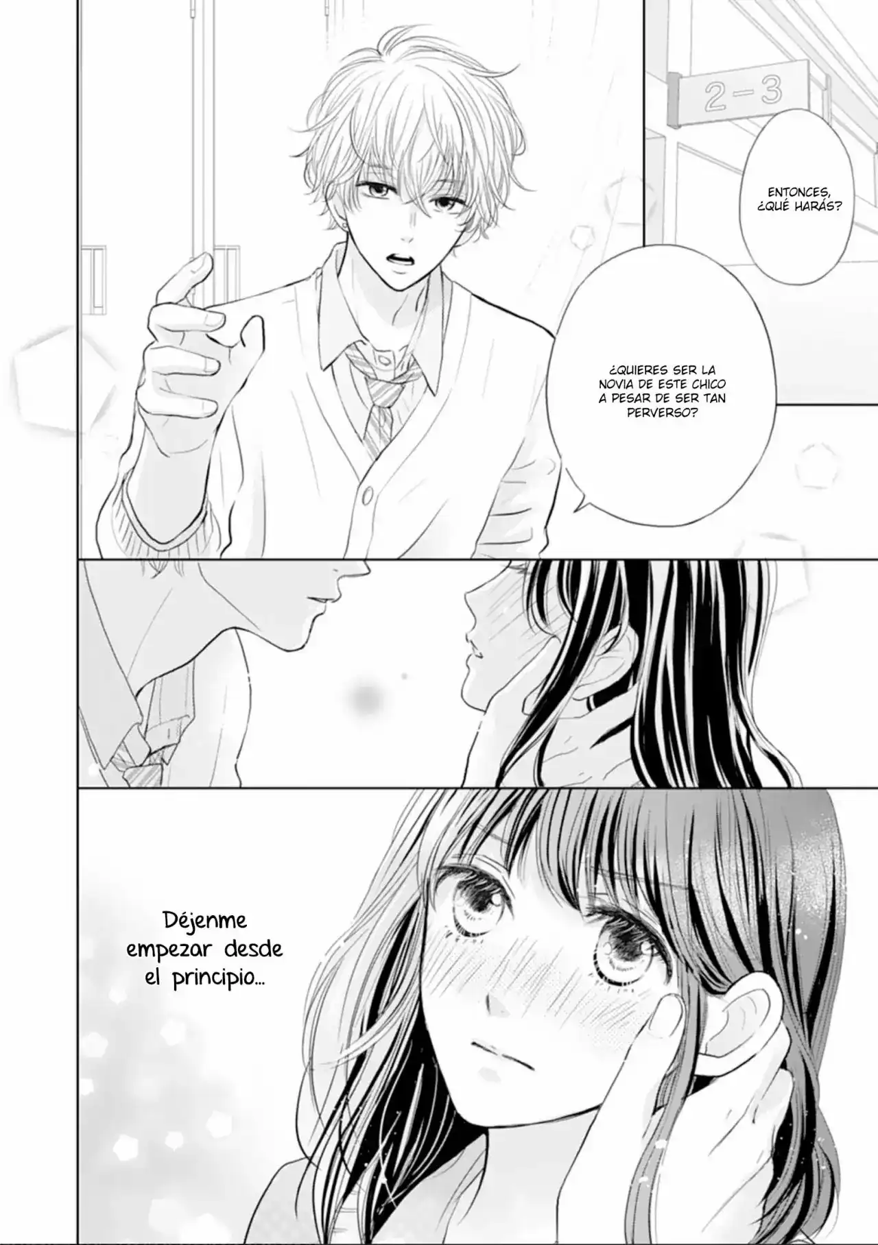 Página 5 — Capítulo 1 de Amagase-kun wa Amayakashite Kurenai.