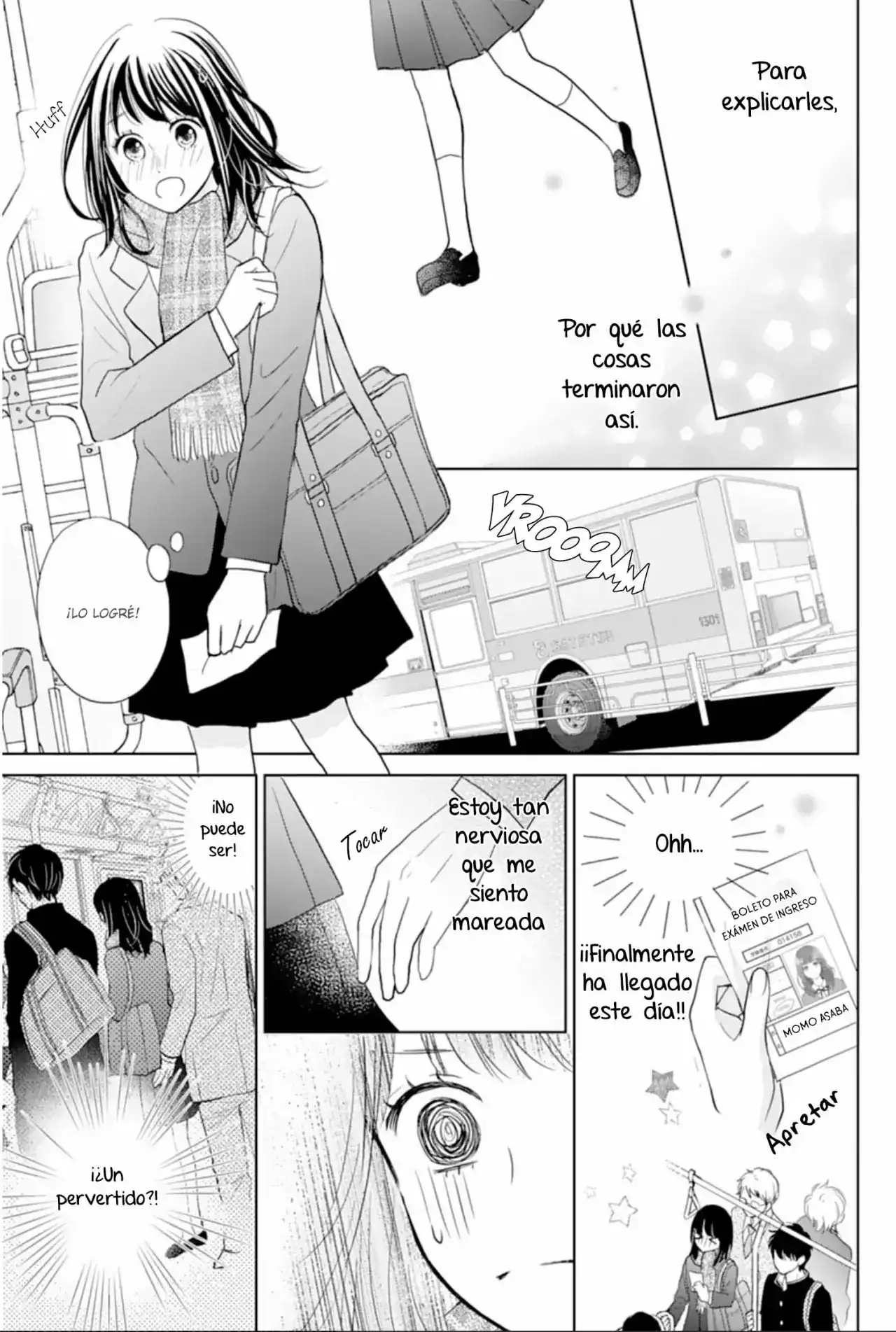 Página 6 — Capítulo 1 de Amagase-kun wa Amayakashite Kurenai.
