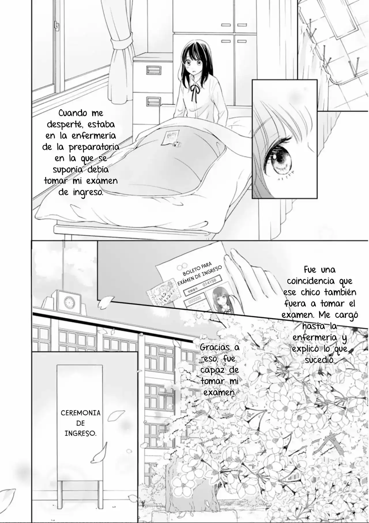 Página 9 — Capítulo 1 de Amagase-kun wa Amayakashite Kurenai.