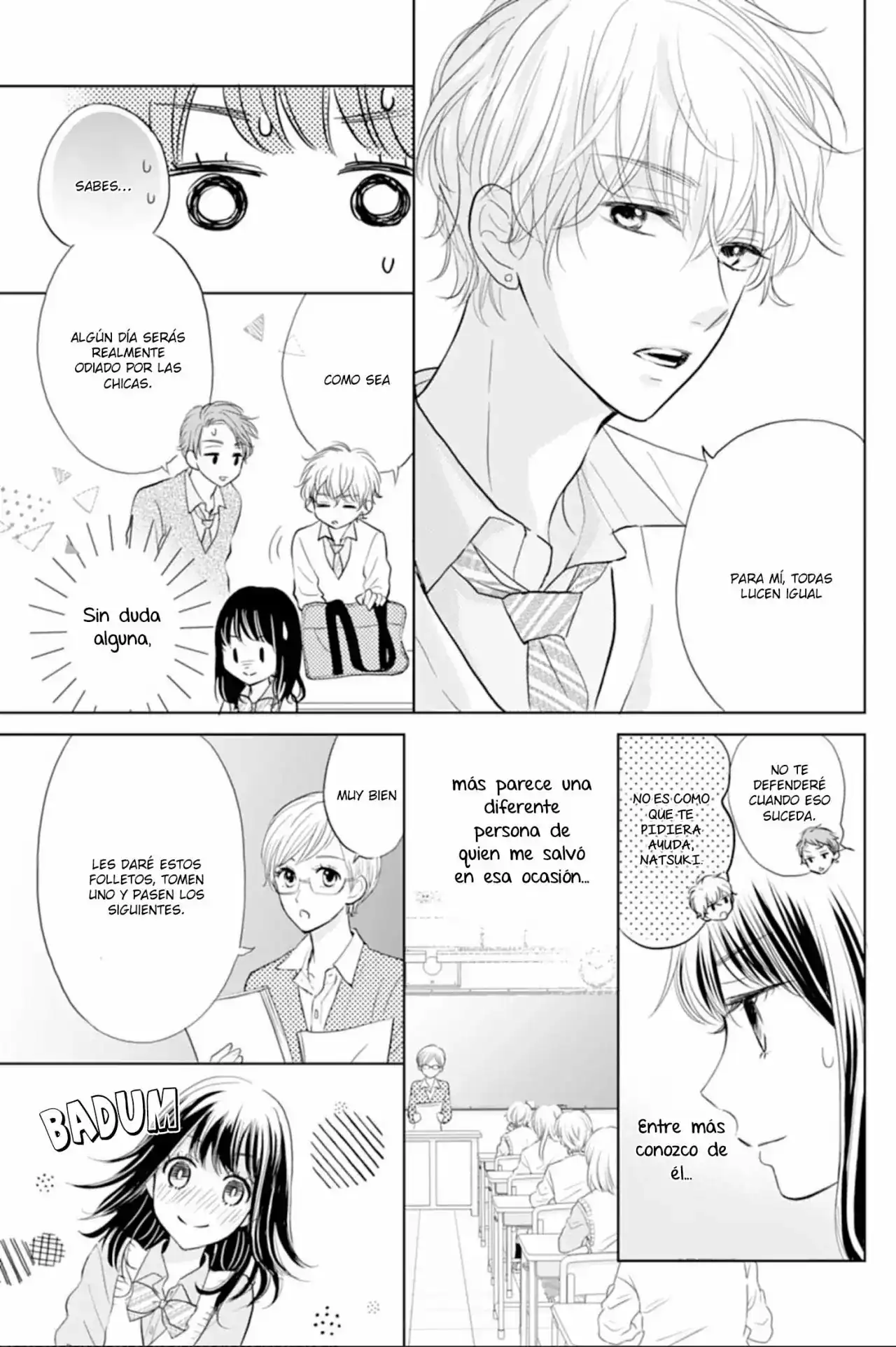 Página 14 — Capítulo 1 de Amagase-kun wa Amayakashite Kurenai.