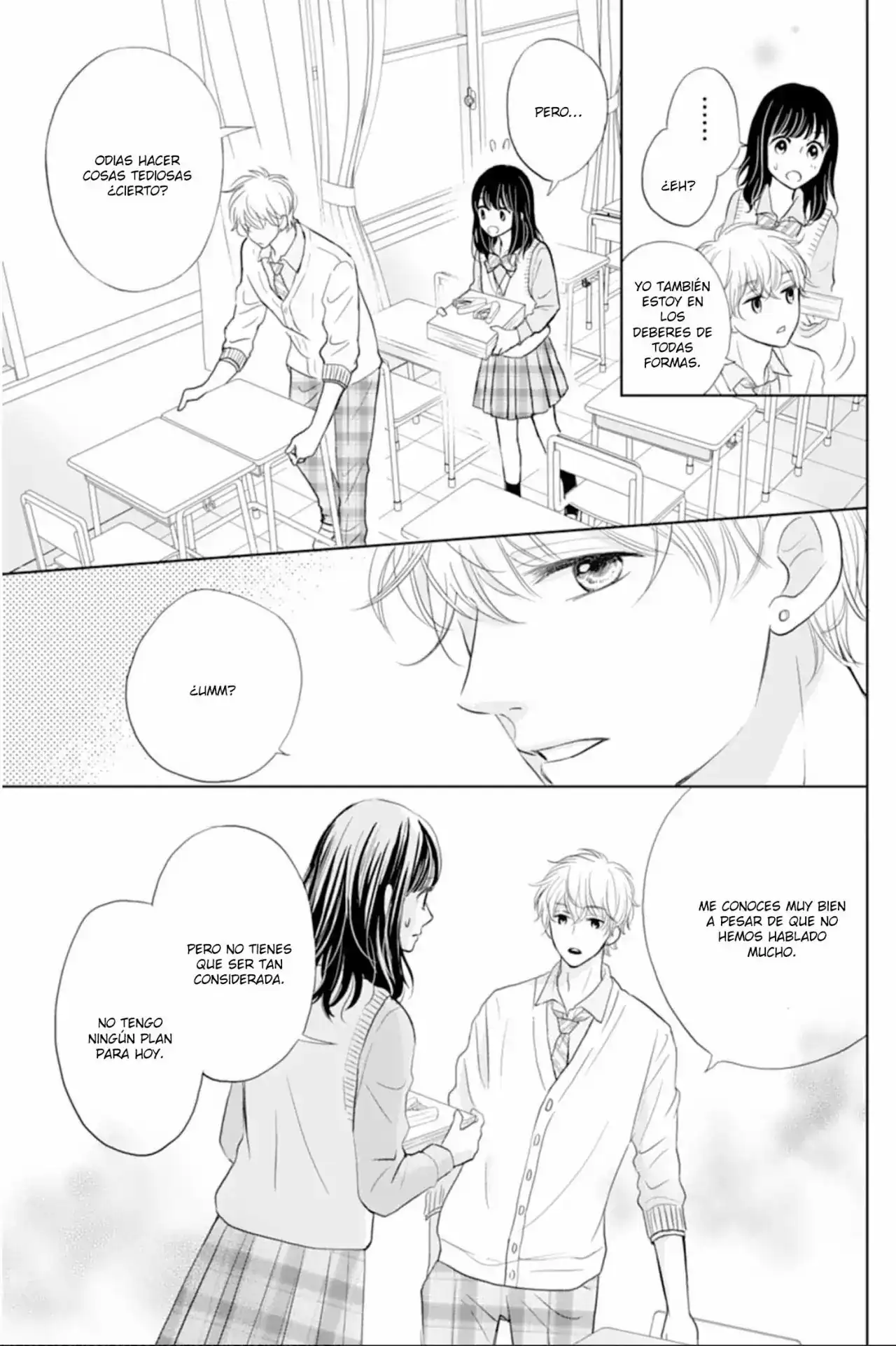 Página 18 — Capítulo 1 de Amagase-kun wa Amayakashite Kurenai.