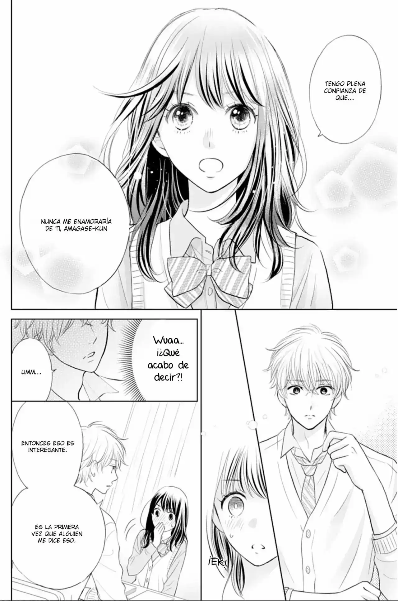 Página 25 — Capítulo 1 de Amagase-kun wa Amayakashite Kurenai.