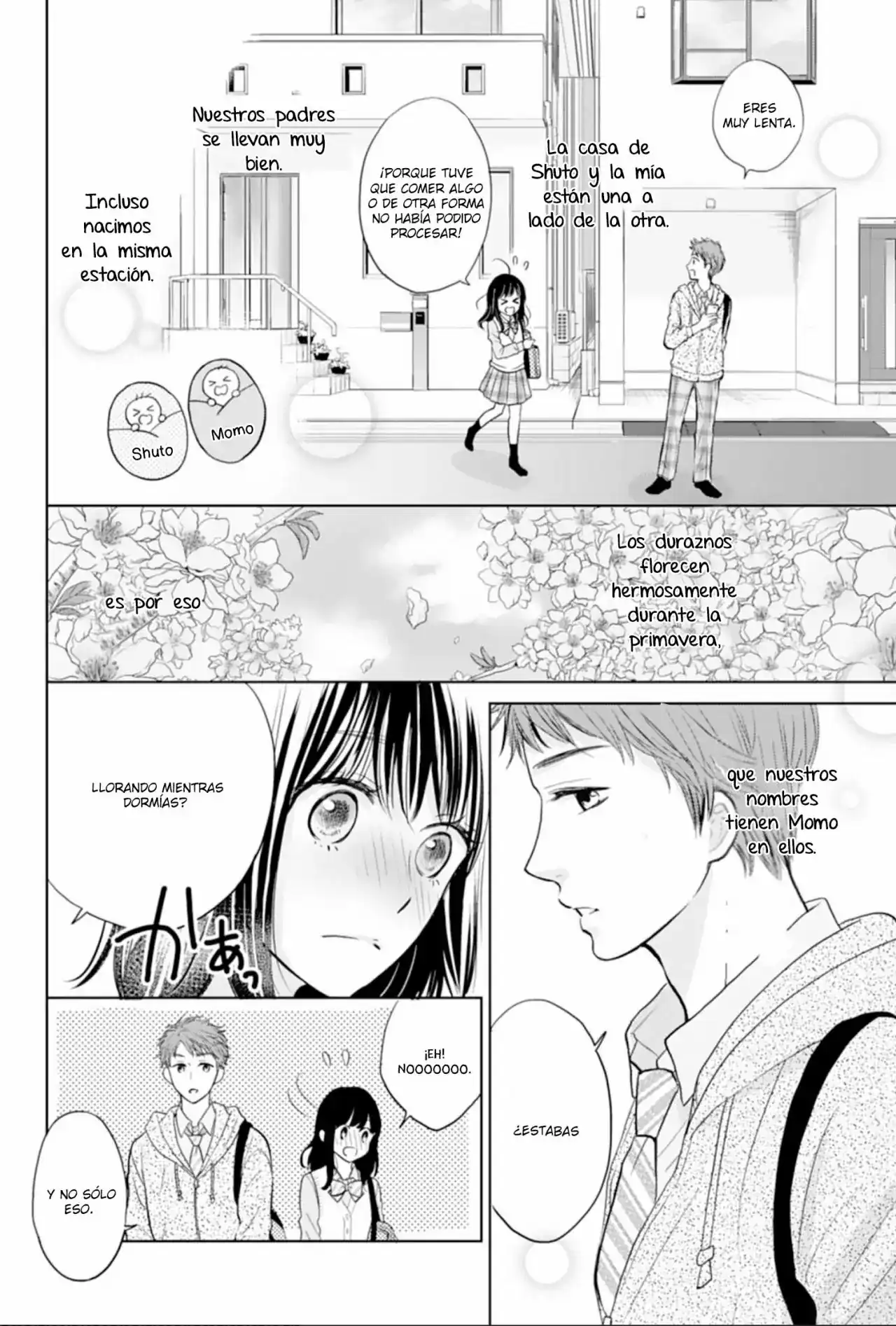 Página 8 — Capítulo 2 de Amagase-kun wa Amayakashite Kurenai.