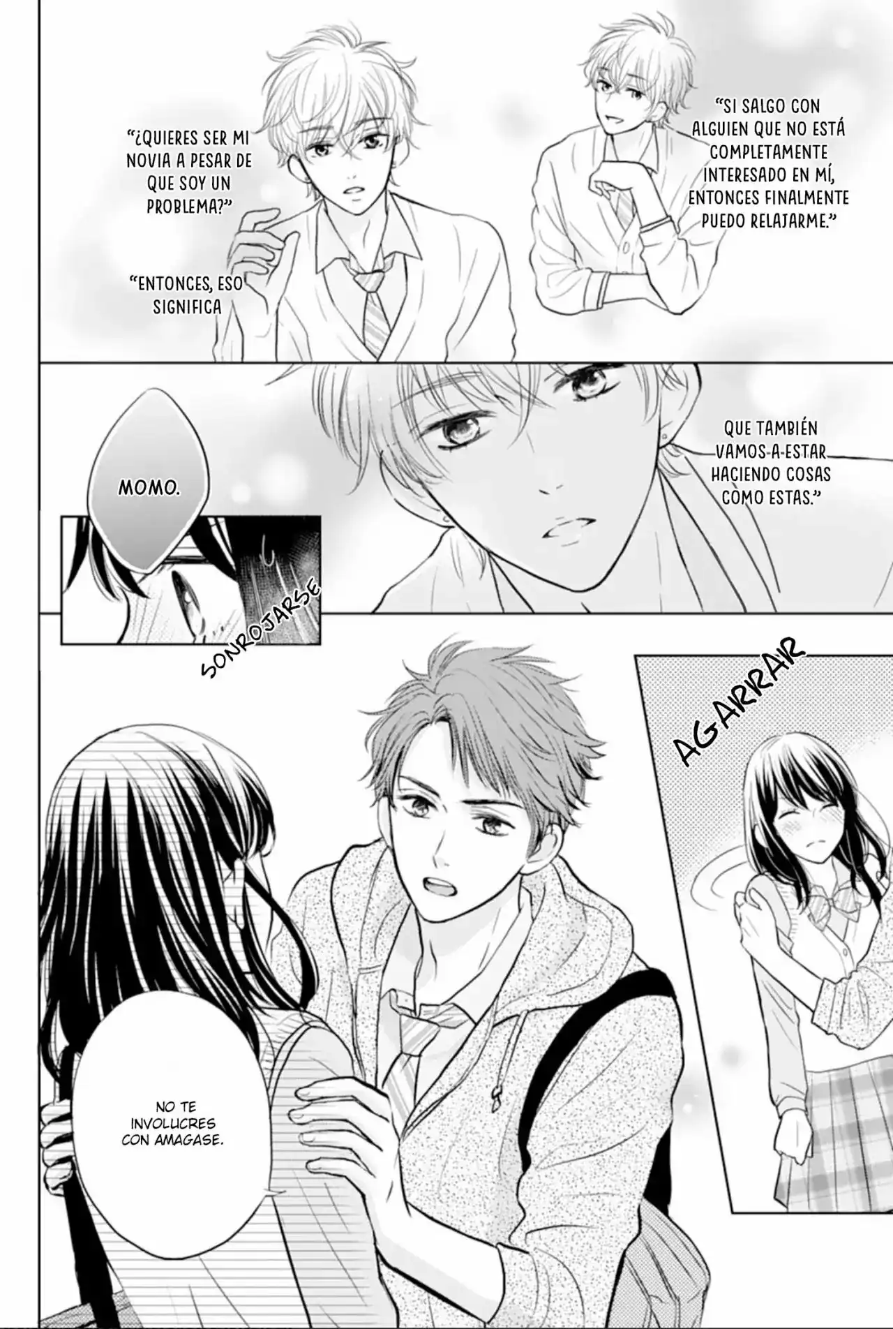 Página 10 — Capítulo 2 de Amagase-kun wa Amayakashite Kurenai.