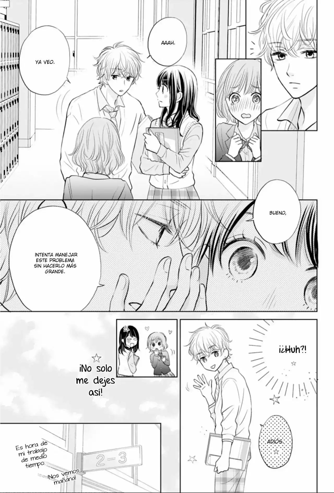 Página 15 — Capítulo 2 de Amagase-kun wa Amayakashite Kurenai.