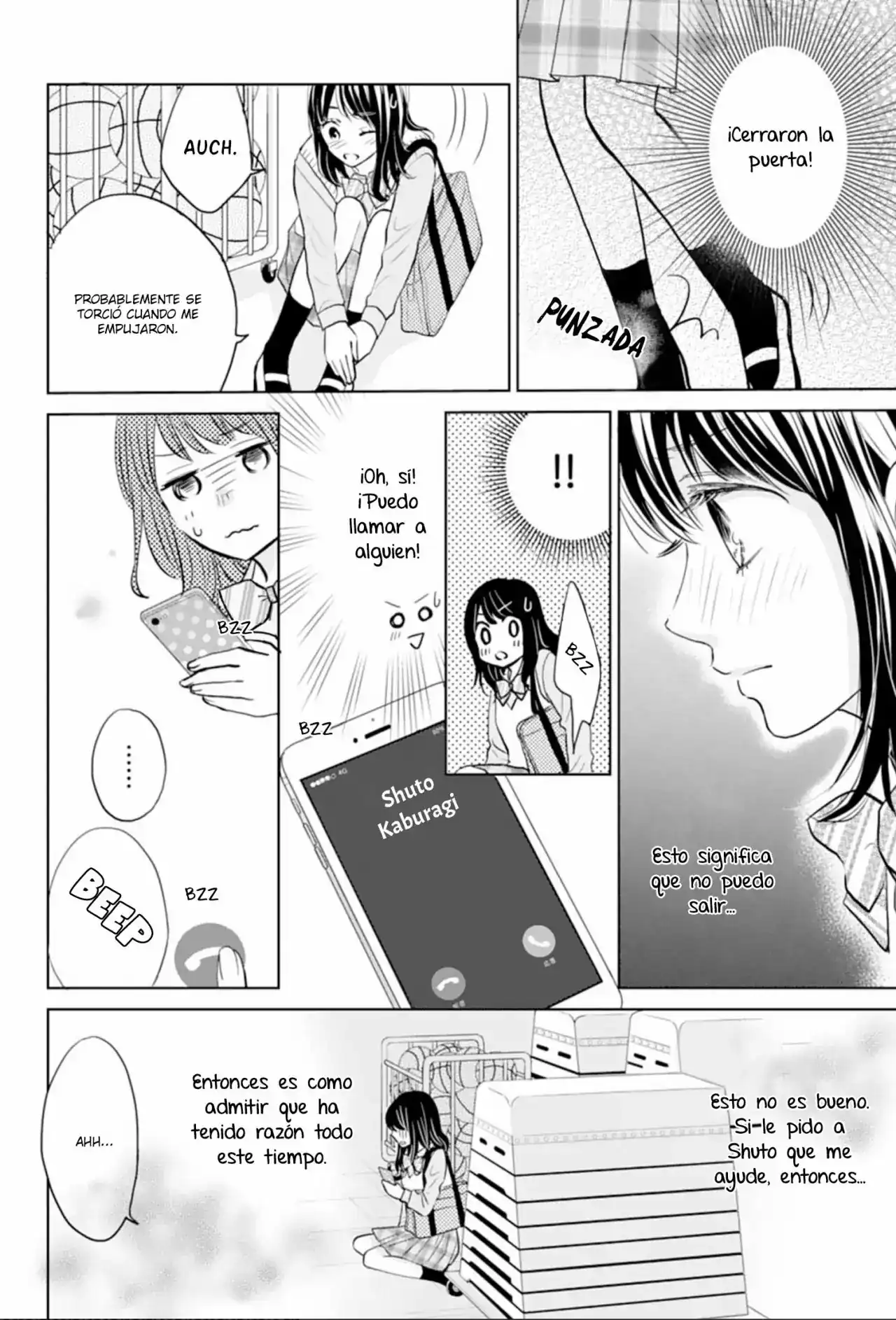 Página 18 — Capítulo 2 de Amagase-kun wa Amayakashite Kurenai.