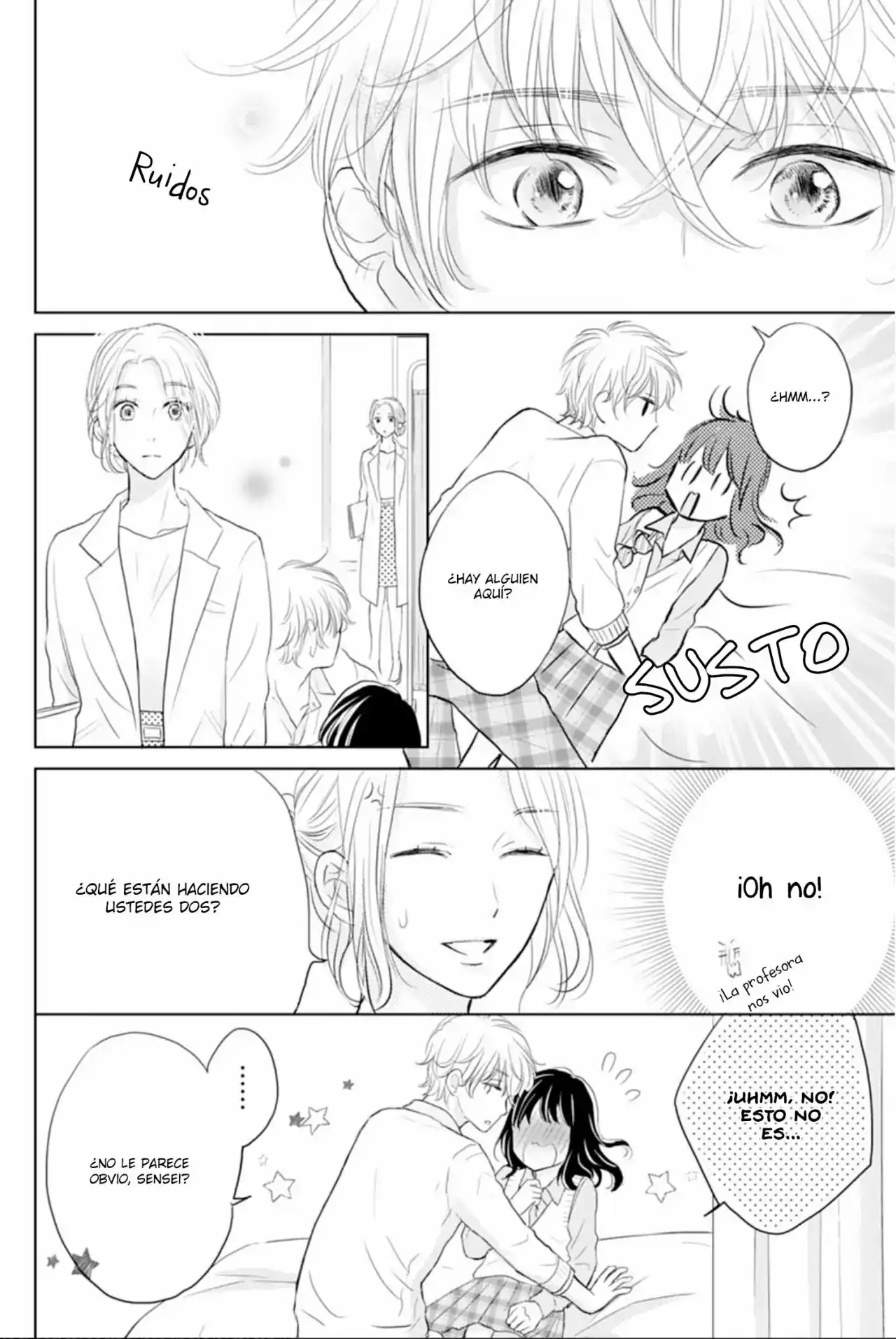 Página 8 — Capítulo 3 de Amagase-kun wa Amayakashite Kurenai.