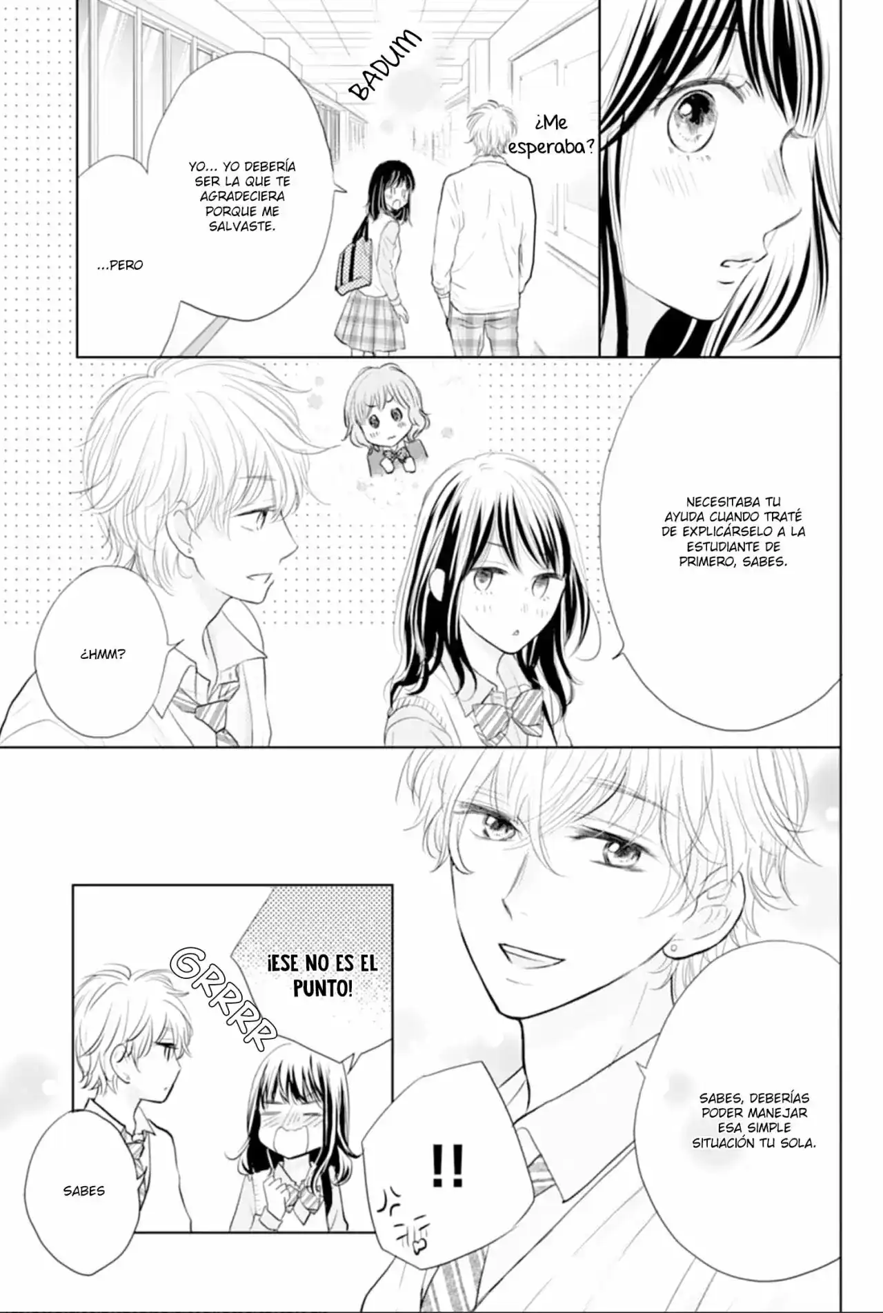 Página 11 — Capítulo 3 de Amagase-kun wa Amayakashite Kurenai.