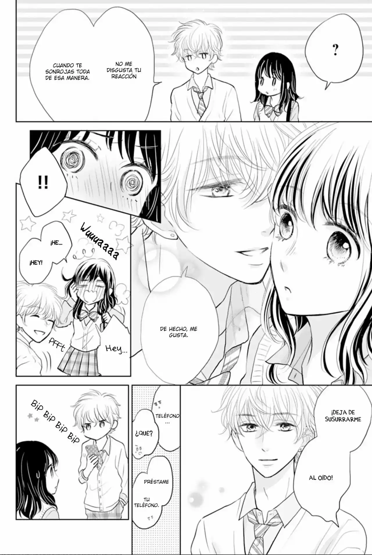 Página 12 — Capítulo 3 de Amagase-kun wa Amayakashite Kurenai.