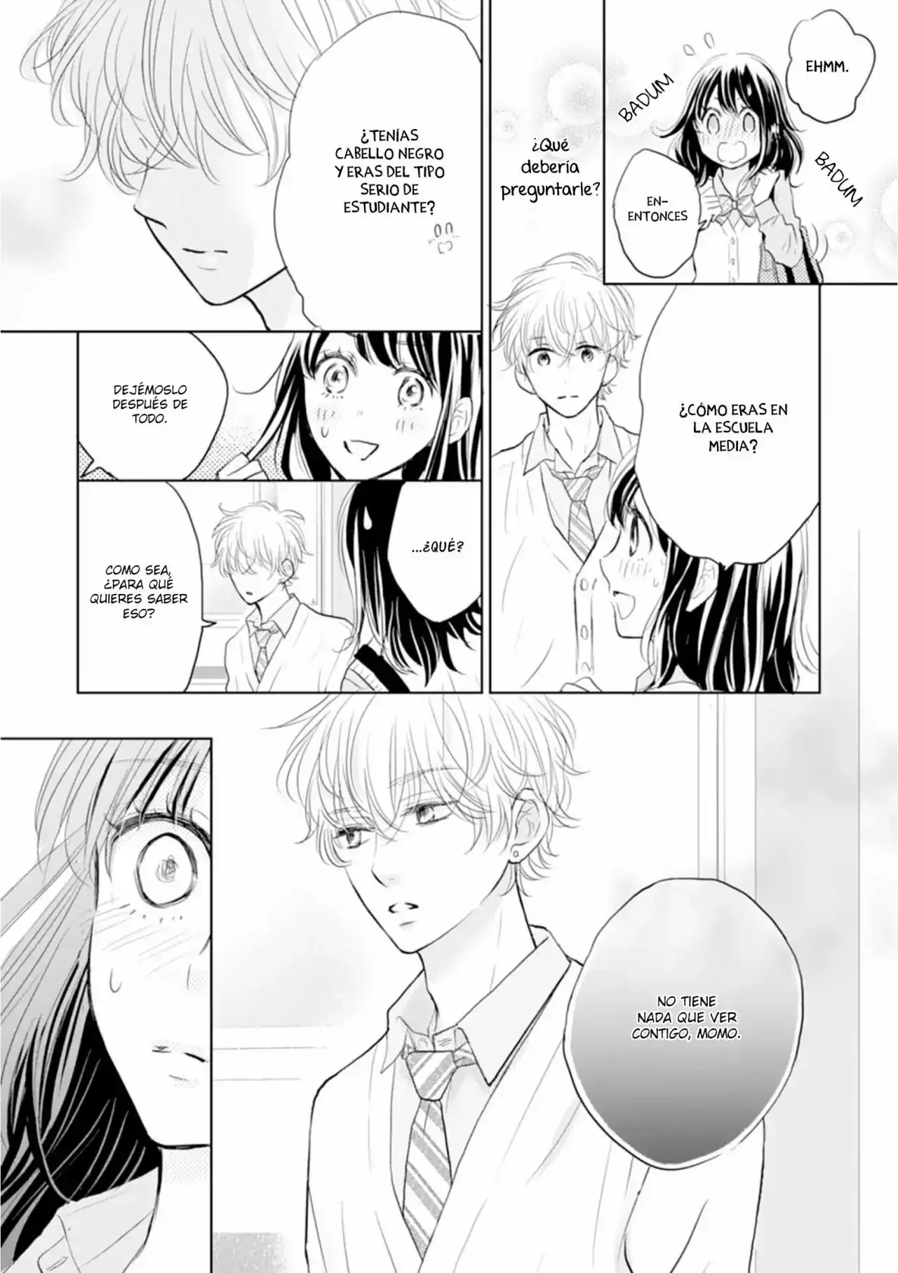 Página 15 — Capítulo 3 de Amagase-kun wa Amayakashite Kurenai.