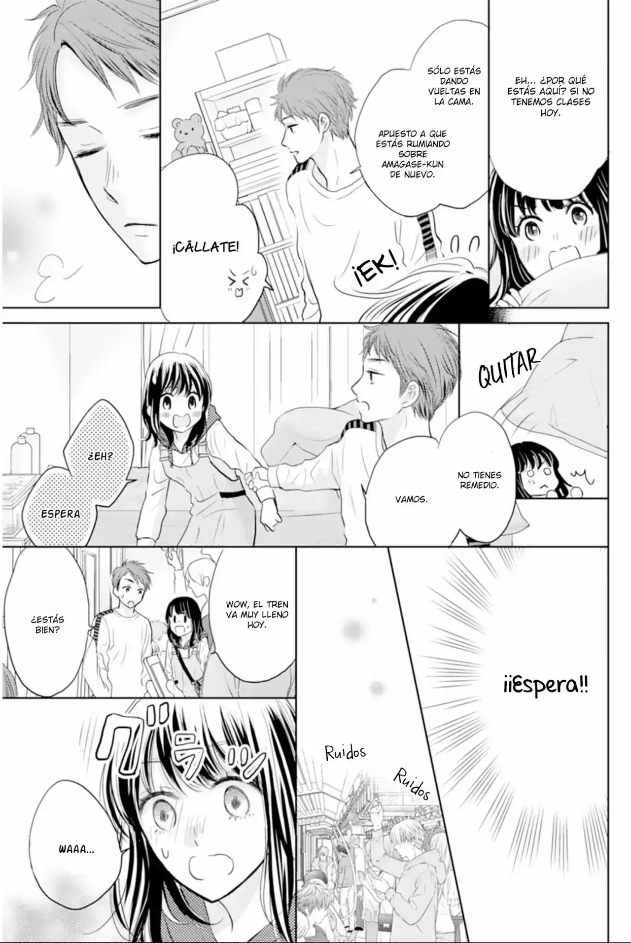 Página 17 — Capítulo 3 de Amagase-kun wa Amayakashite Kurenai.