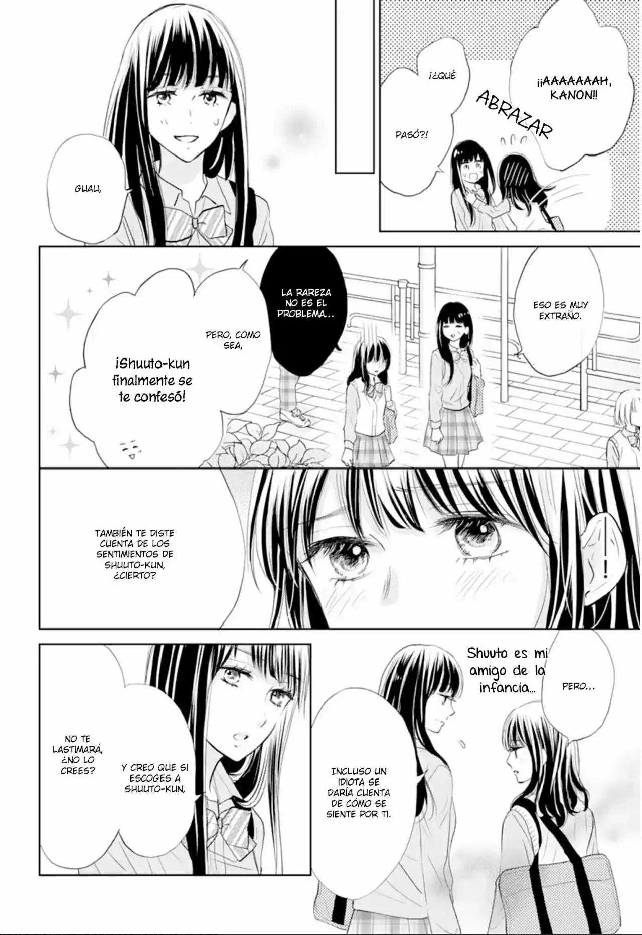 Página 8 — Capítulo 4 de Amagase-kun wa Amayakashite Kurenai.